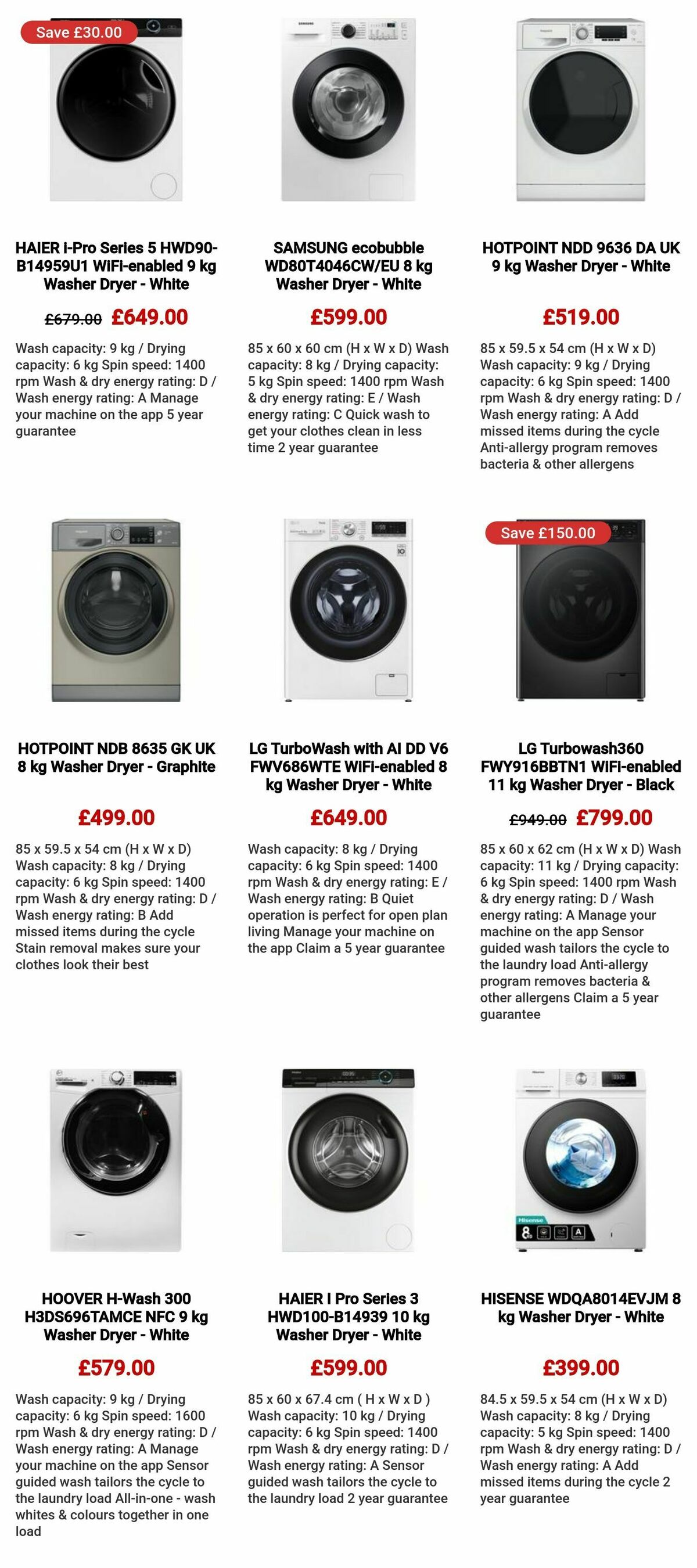 Currys Offers from 7 September