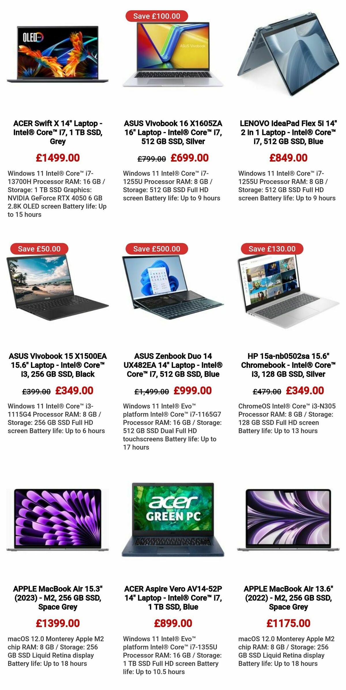 Currys Offers from 7 September