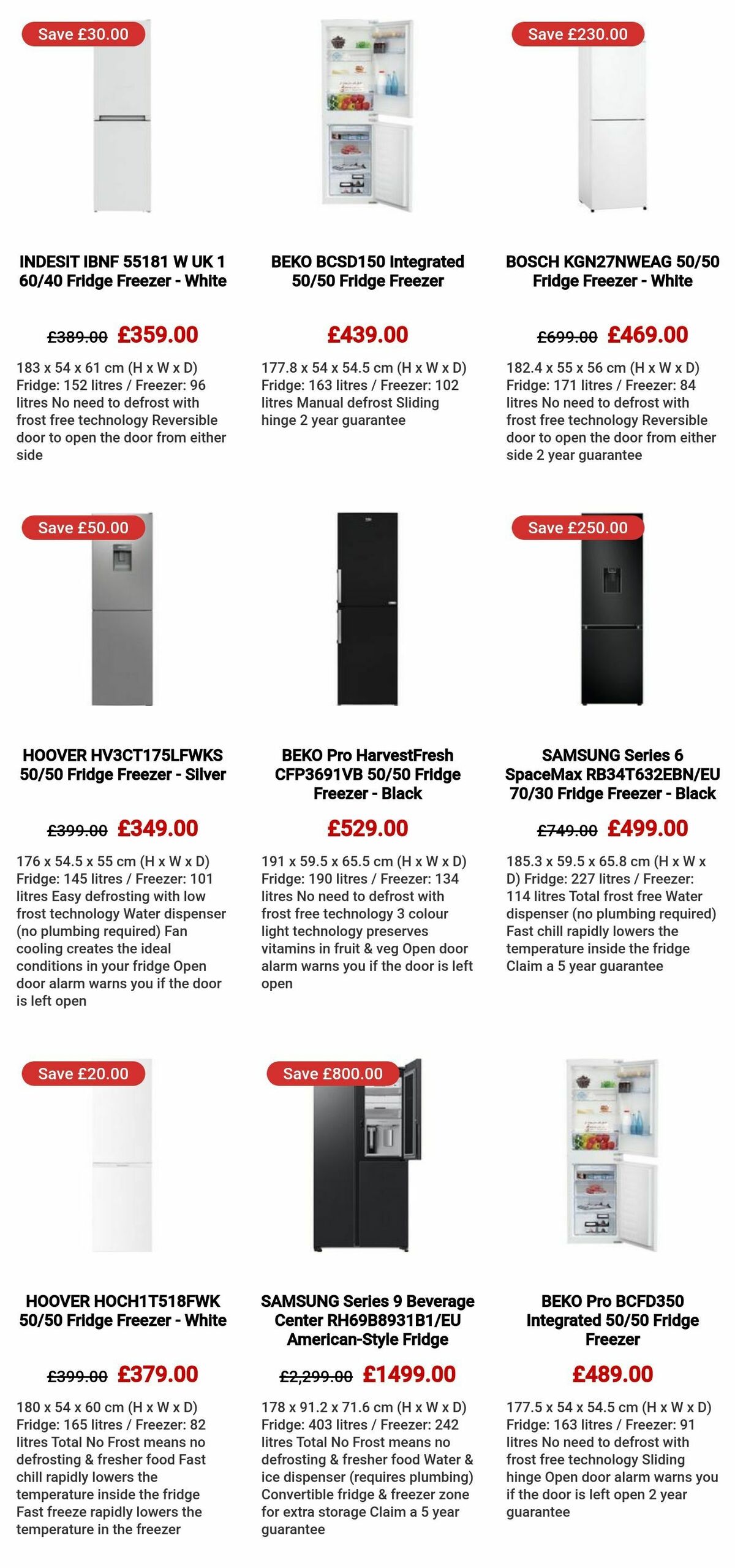 Currys Offers from 7 September