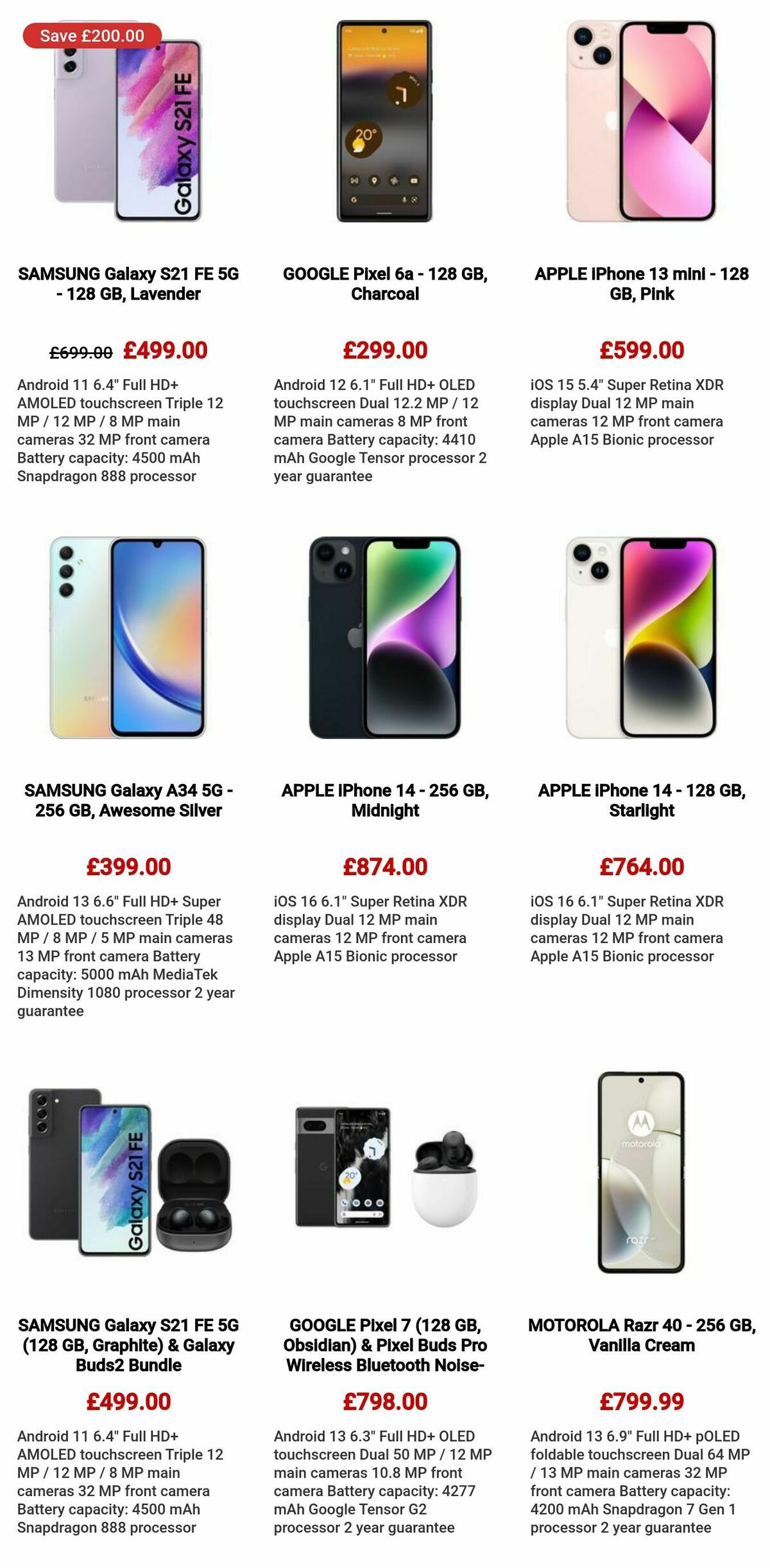 Currys Offers from 7 September