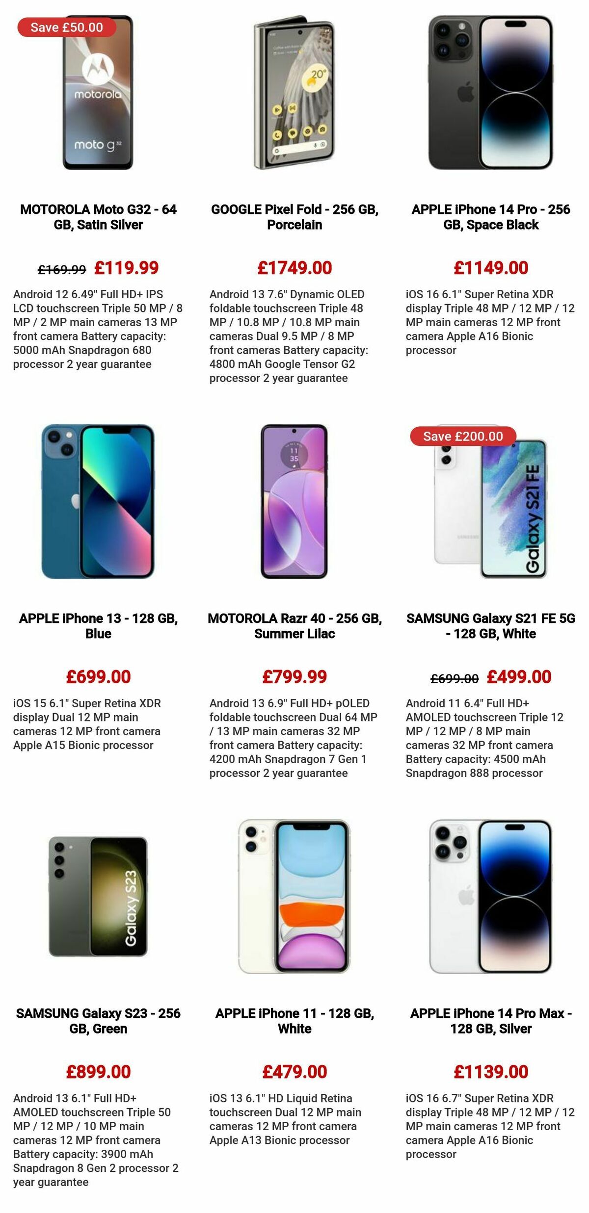 Currys Offers from 7 September