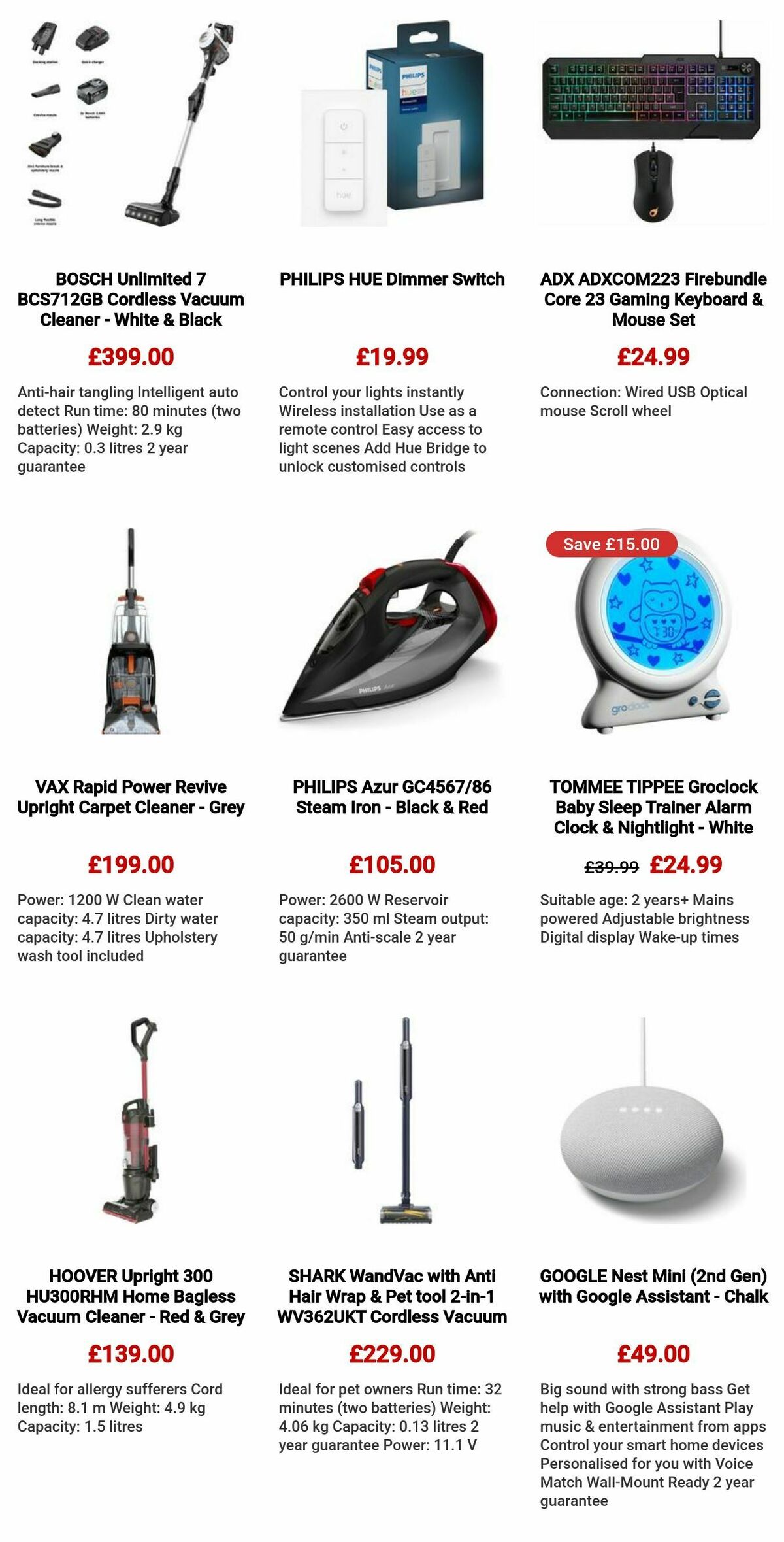 Currys Offers from 7 September