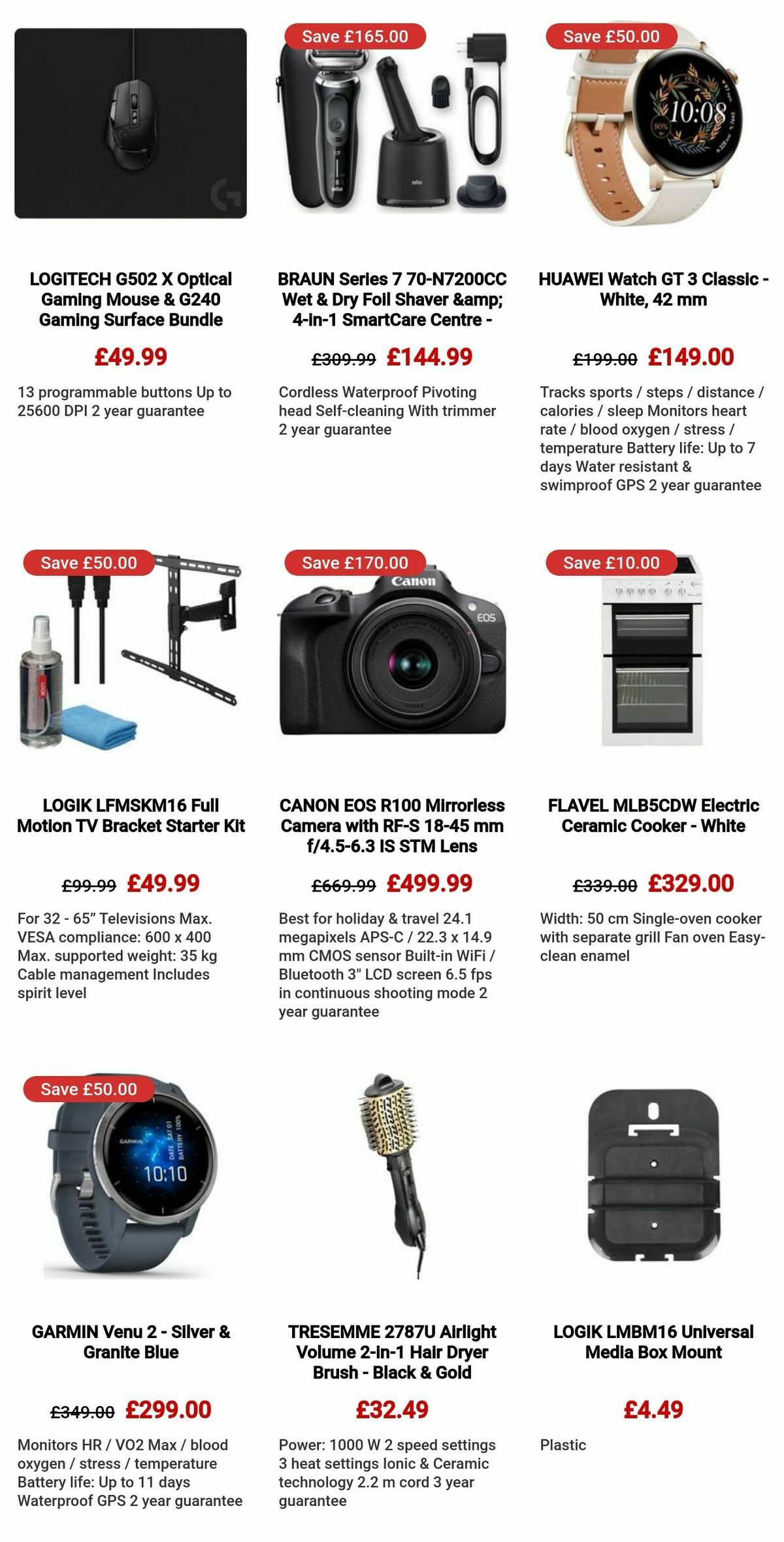 Currys Offers from 29 November