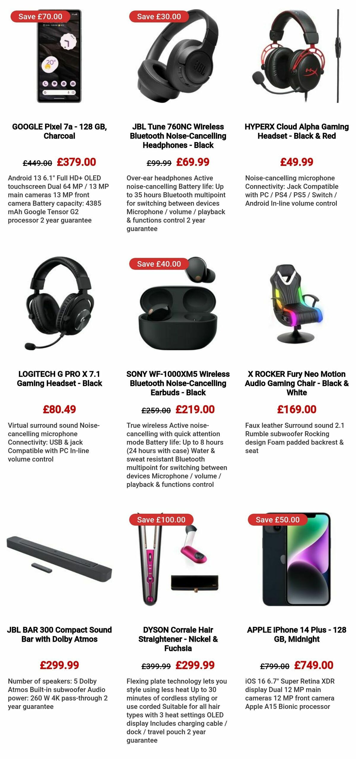 Currys Offers from 7 December