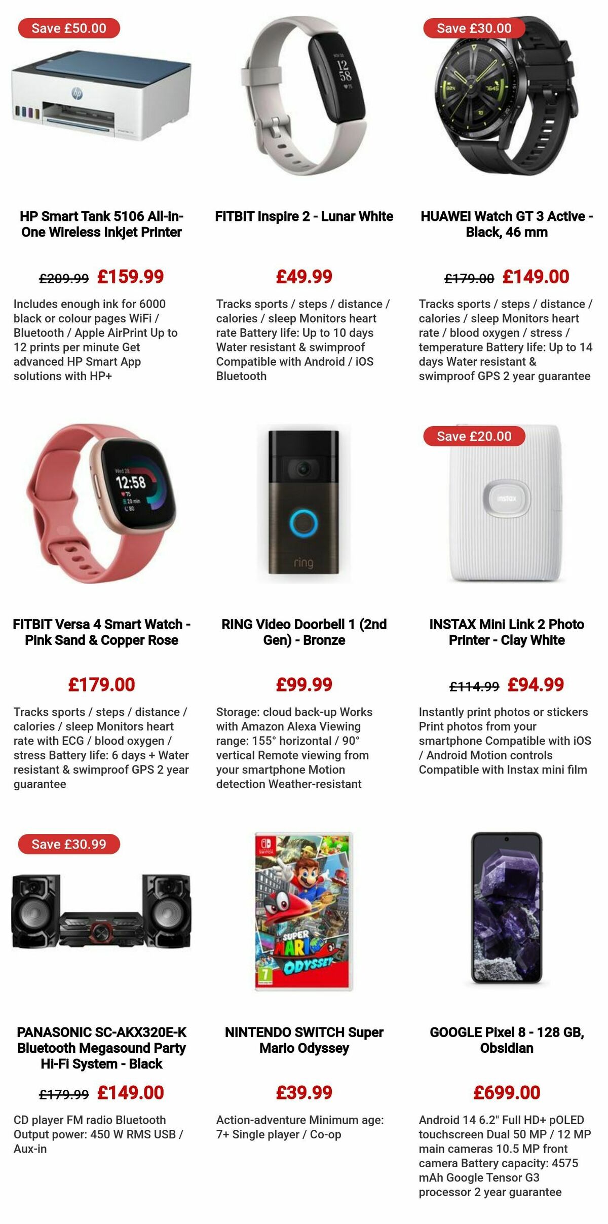 Currys Offers from 7 December