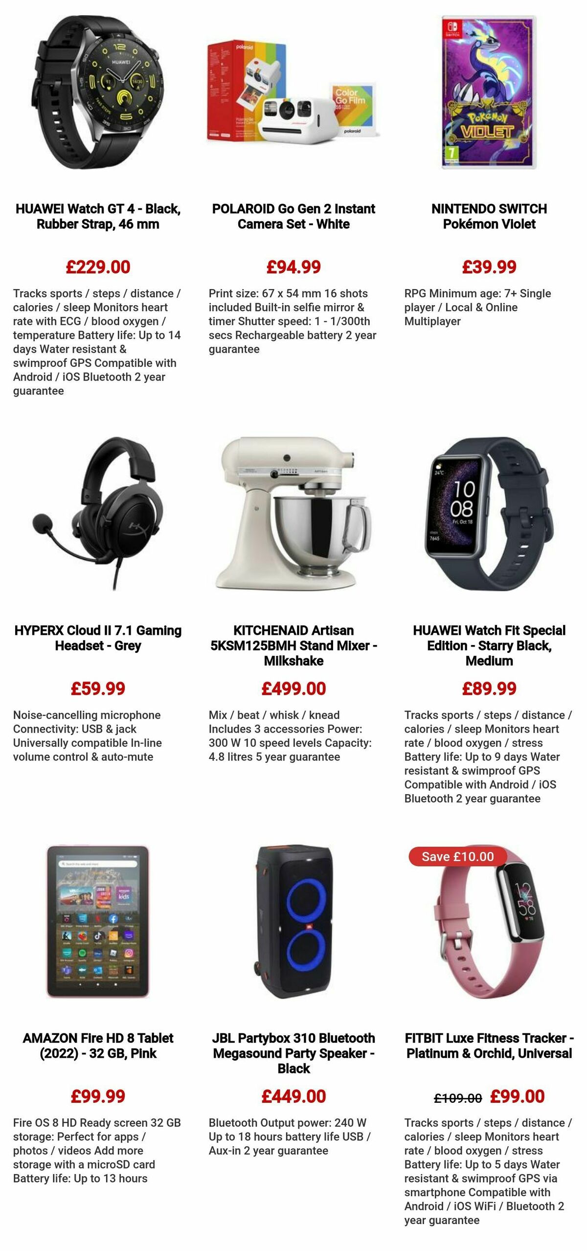 Currys Offers from 7 December