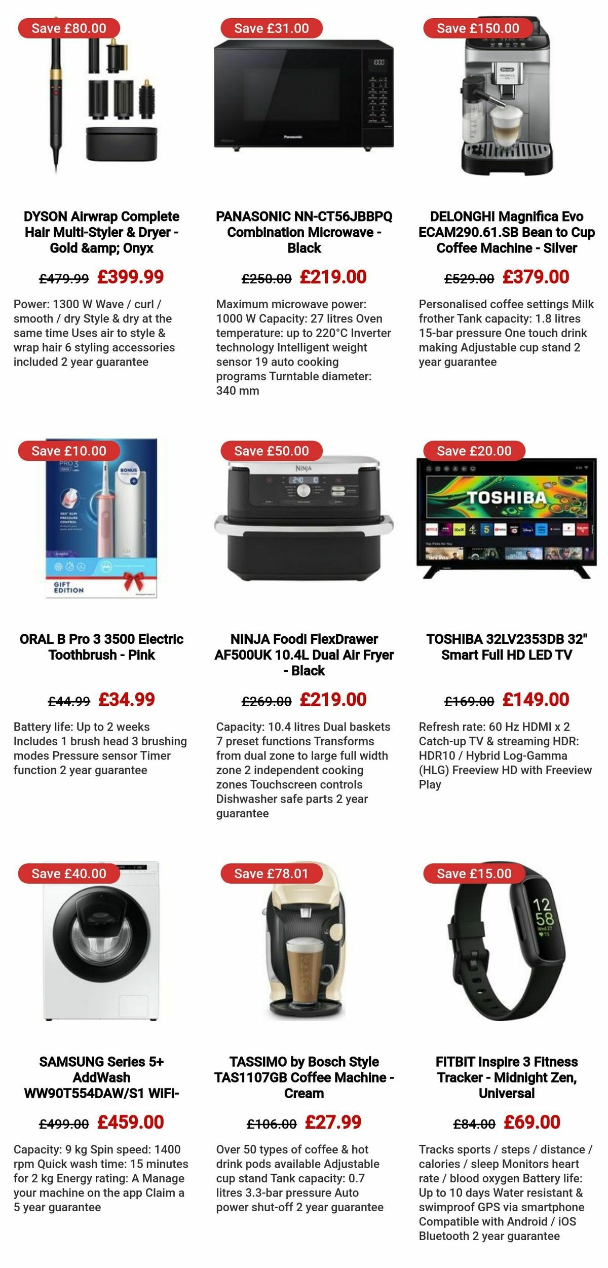 Currys Offers from 25 December