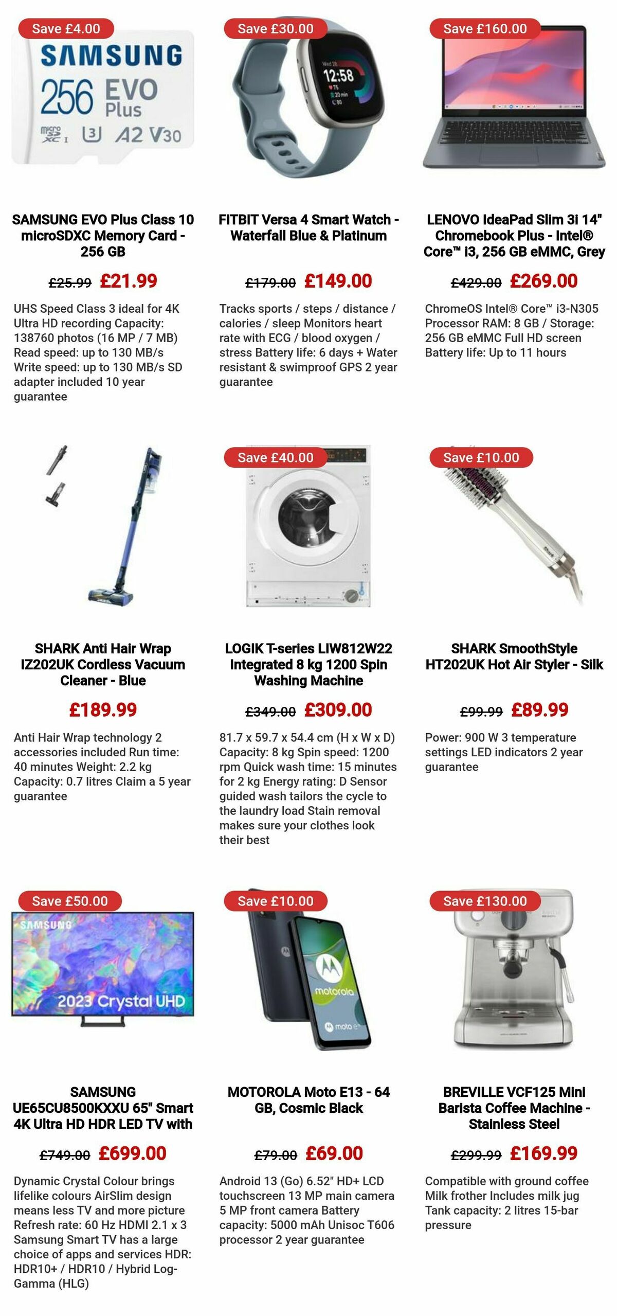 Currys Offers from 25 December