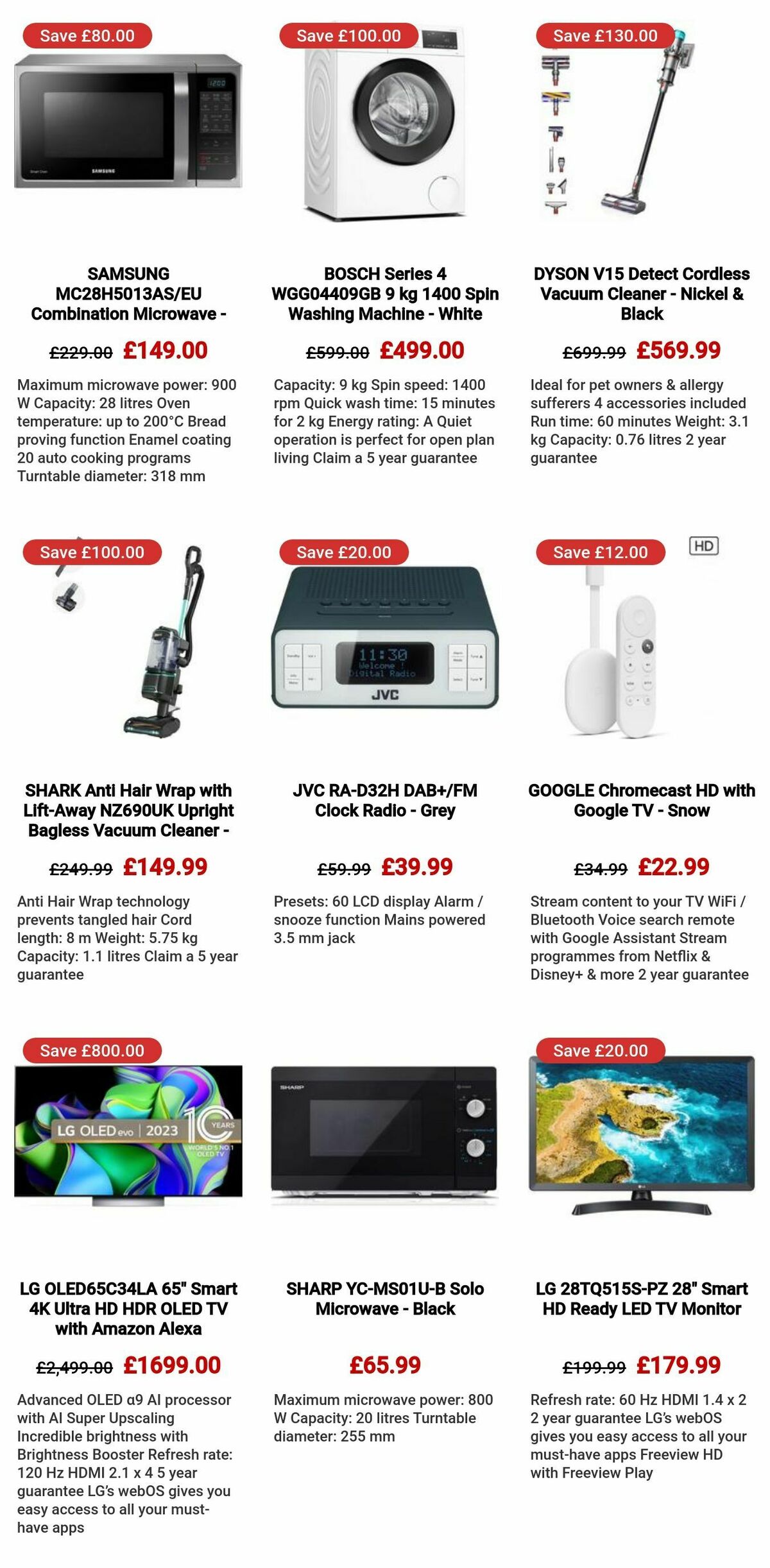 Currys Offers from 25 December