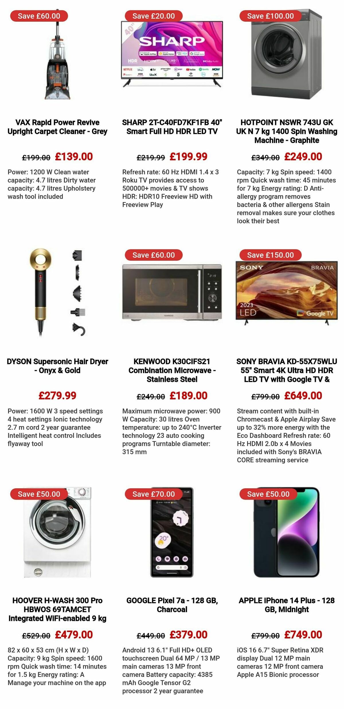 Currys Offers from 25 December