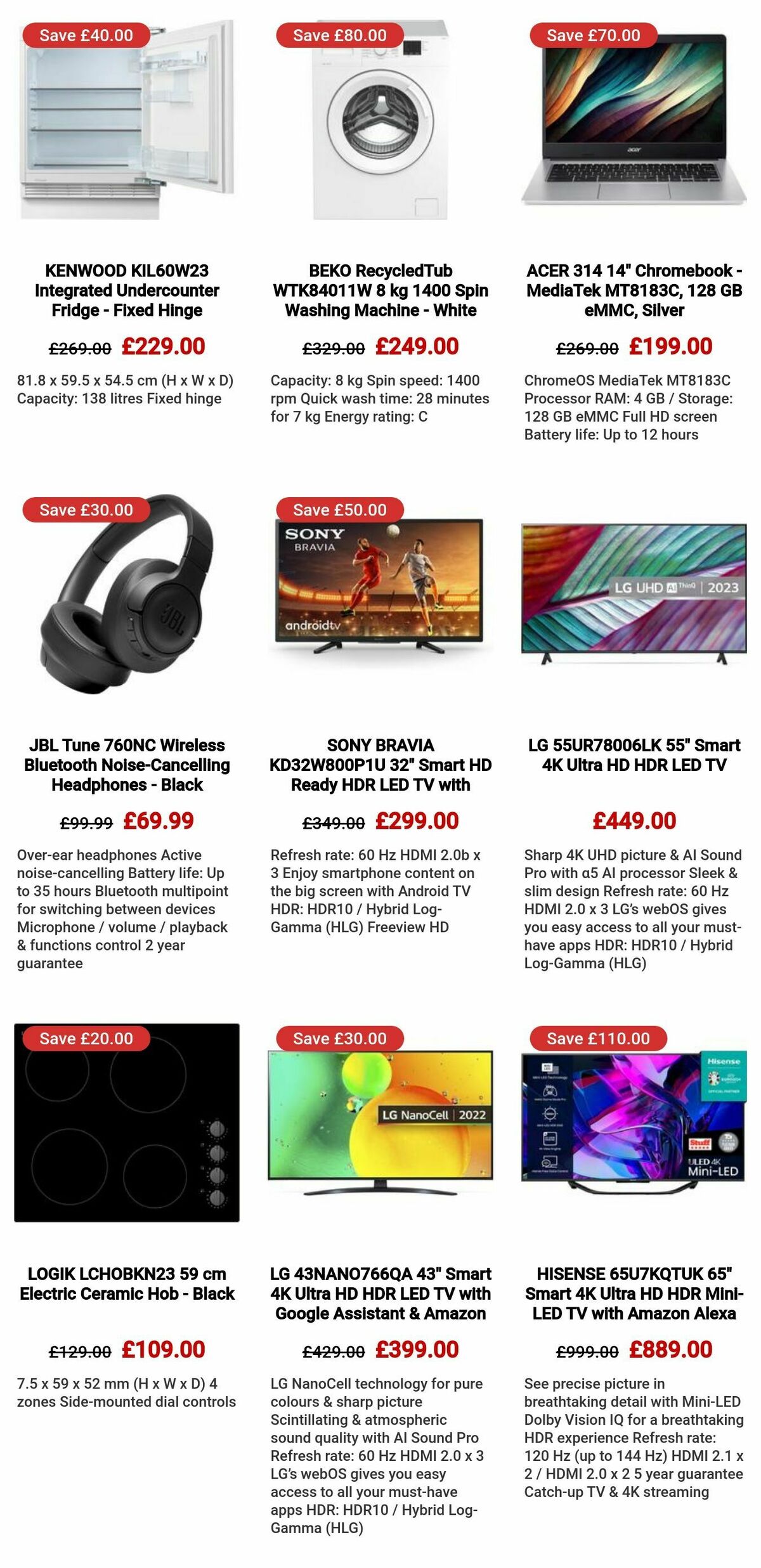 Currys Offers from 25 December