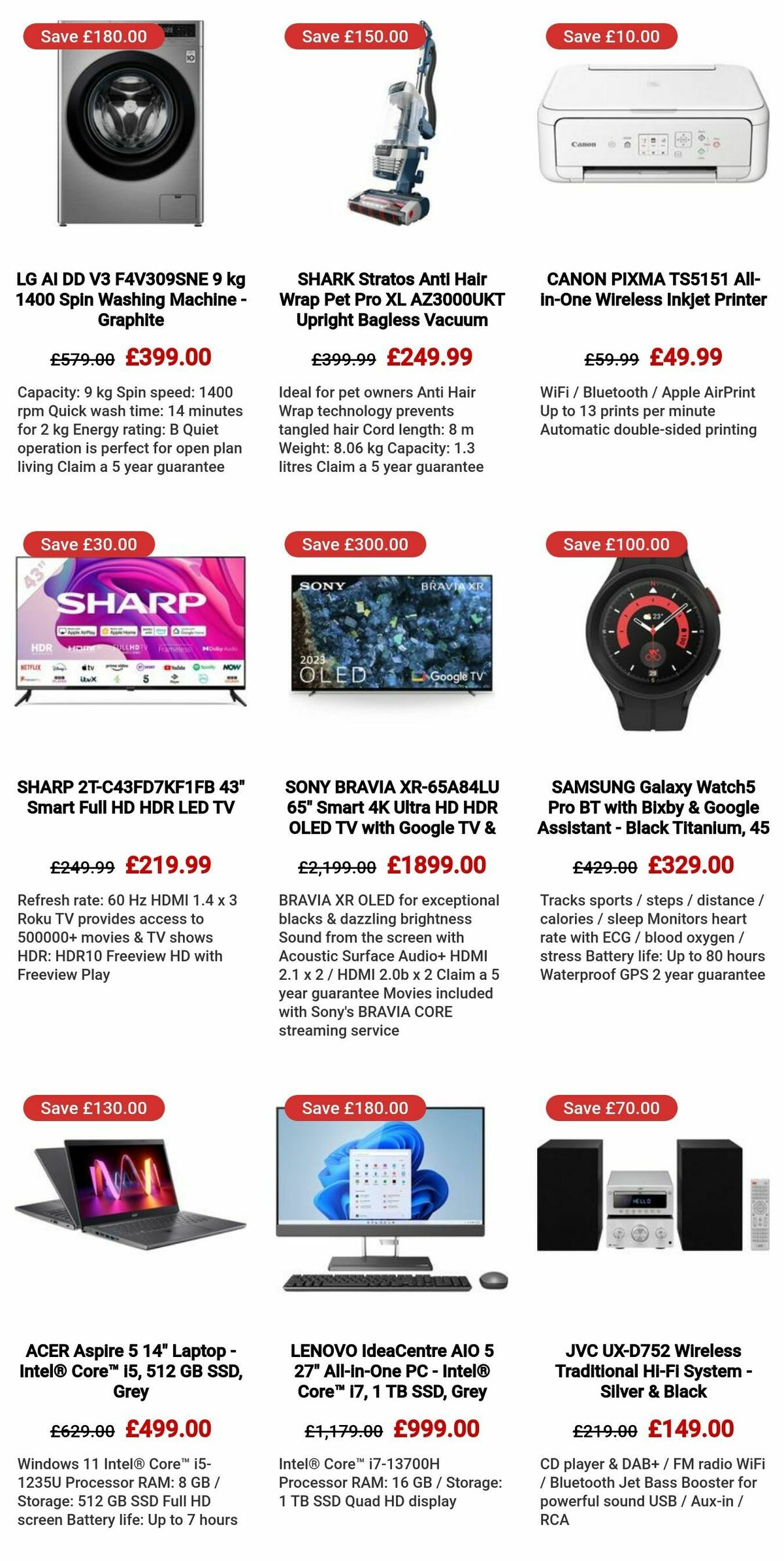 Currys Offers from 25 December