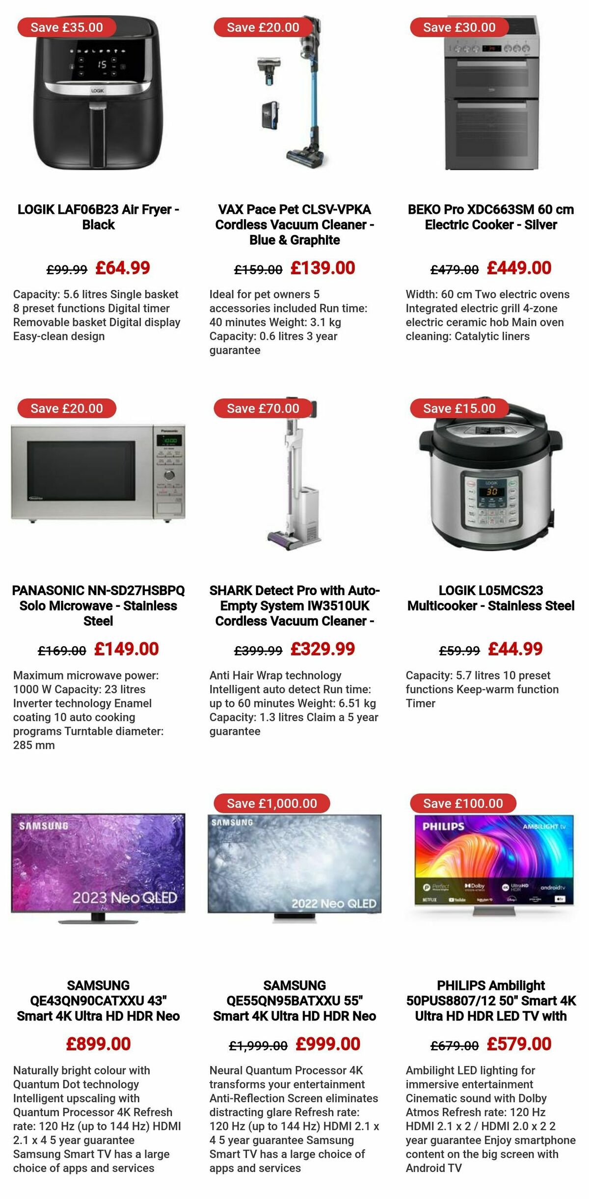 Currys Offers from 25 December