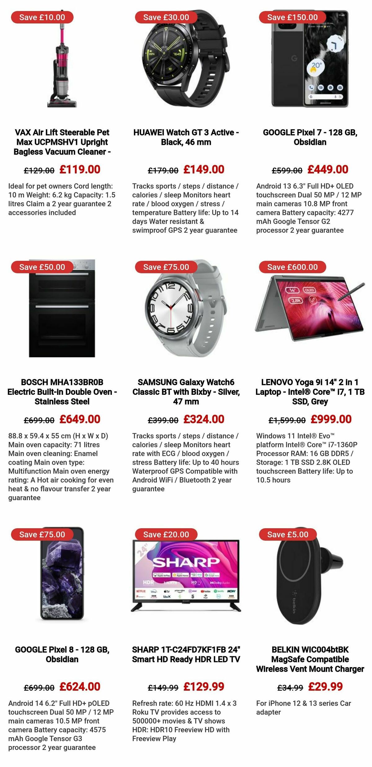 Currys Offers from 25 December