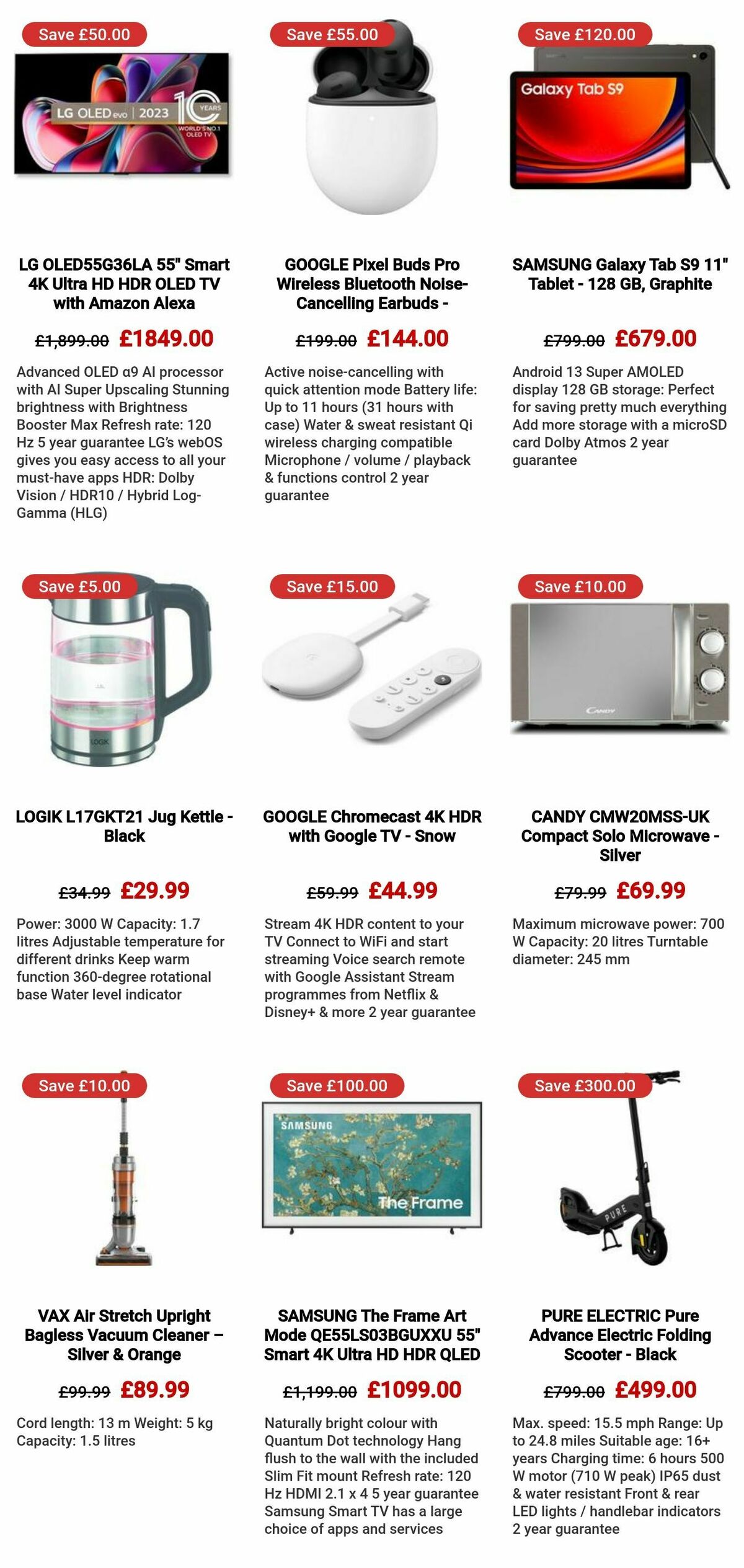 Currys Offers from 25 December