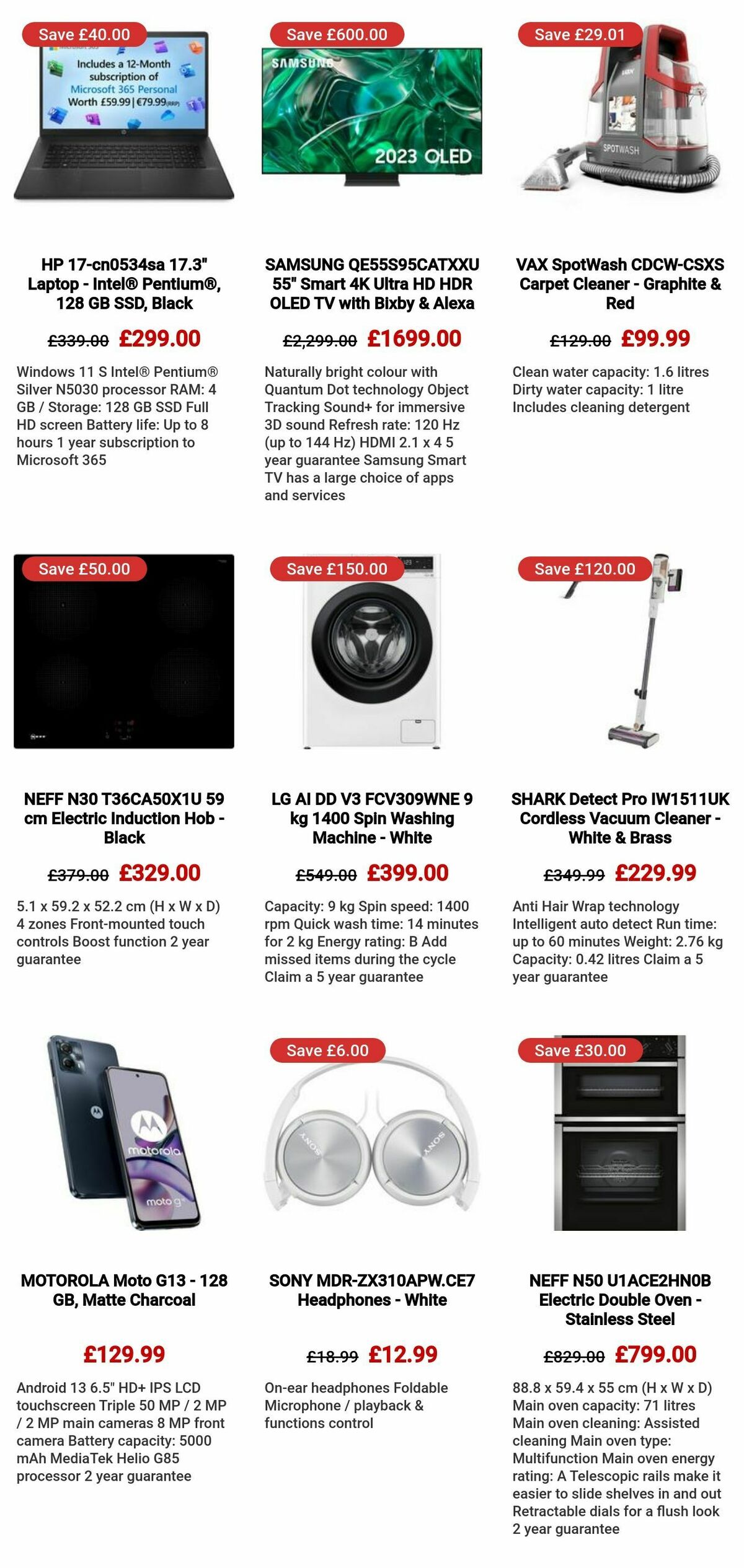 Currys Offers from 25 December