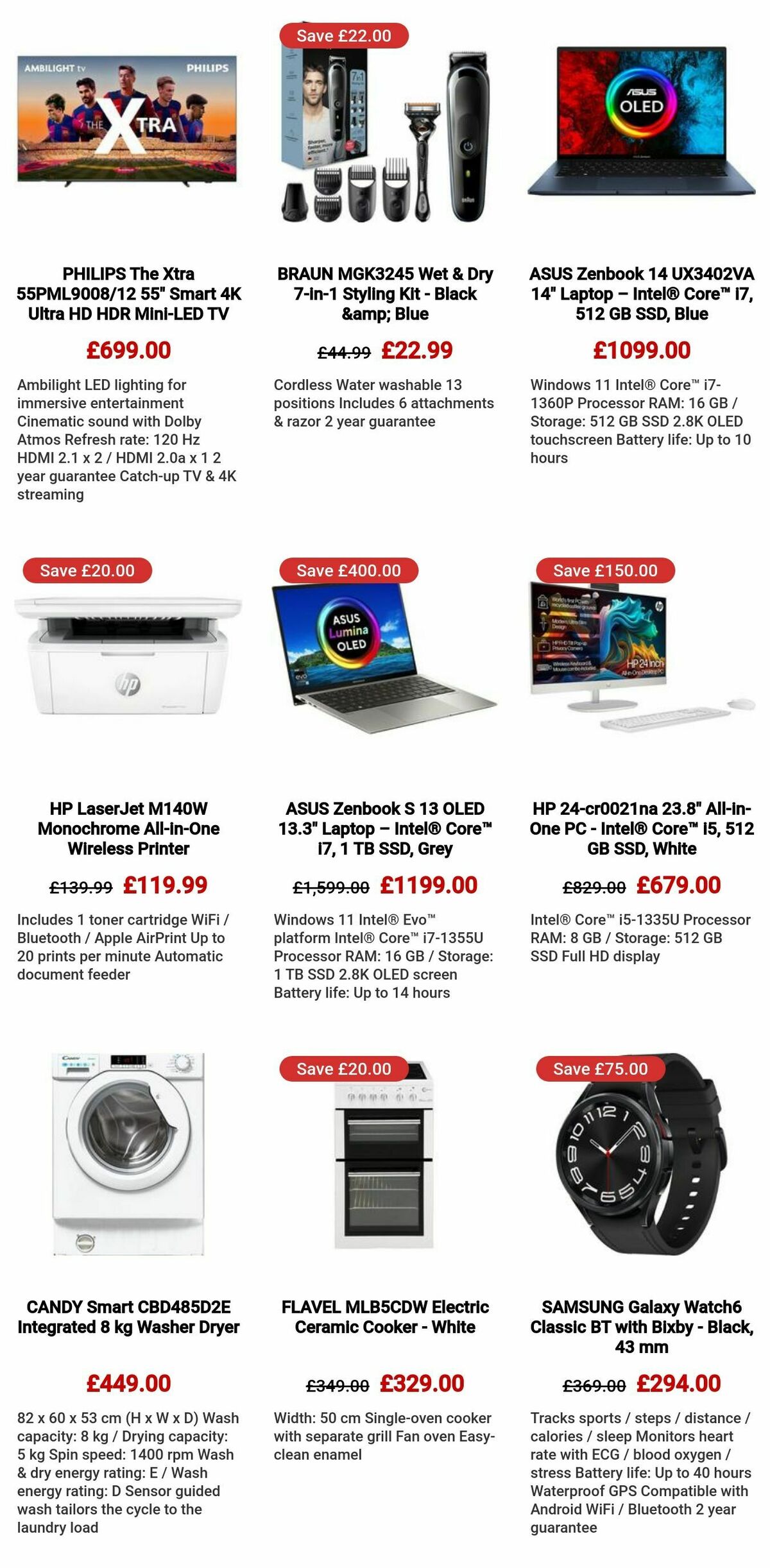 Currys Offers from 18 January