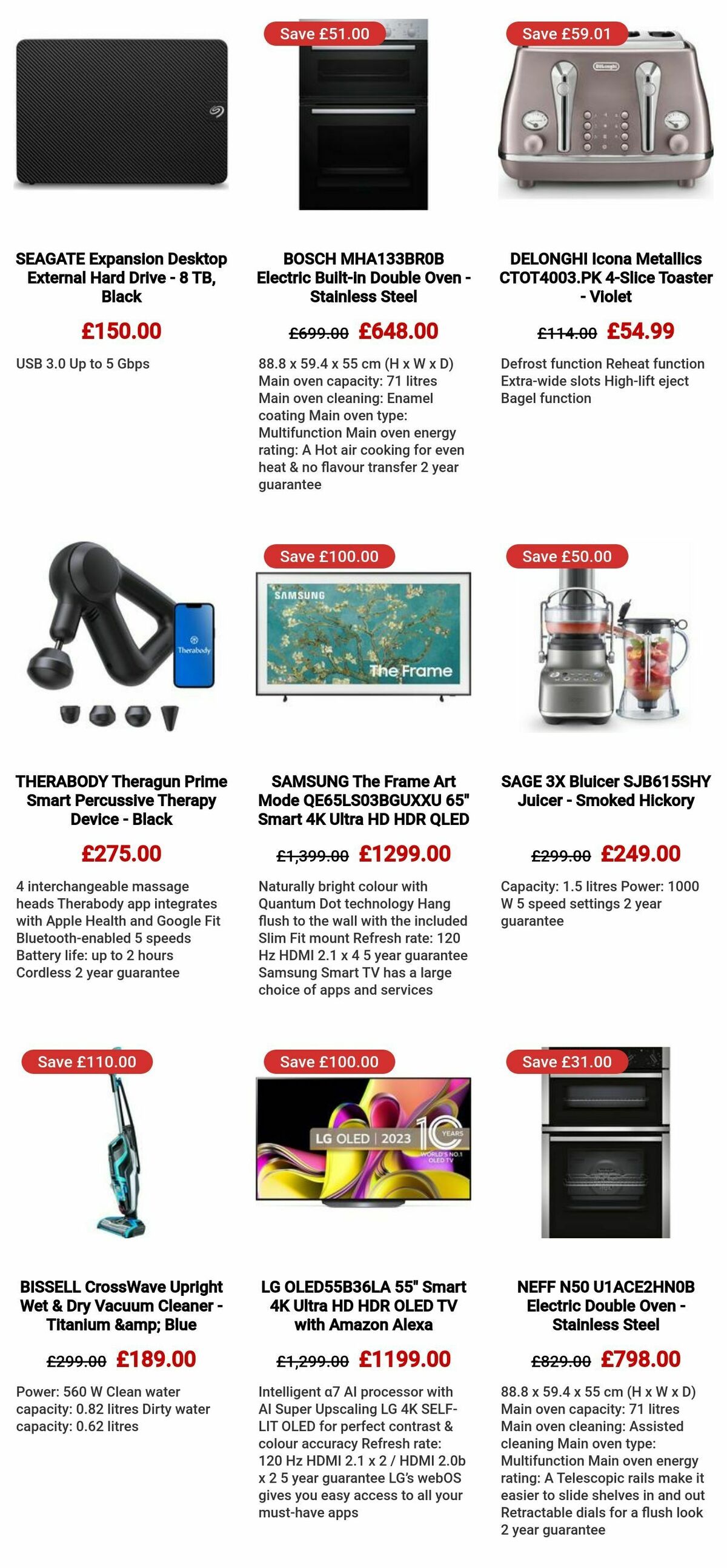 Currys Offers from 18 January