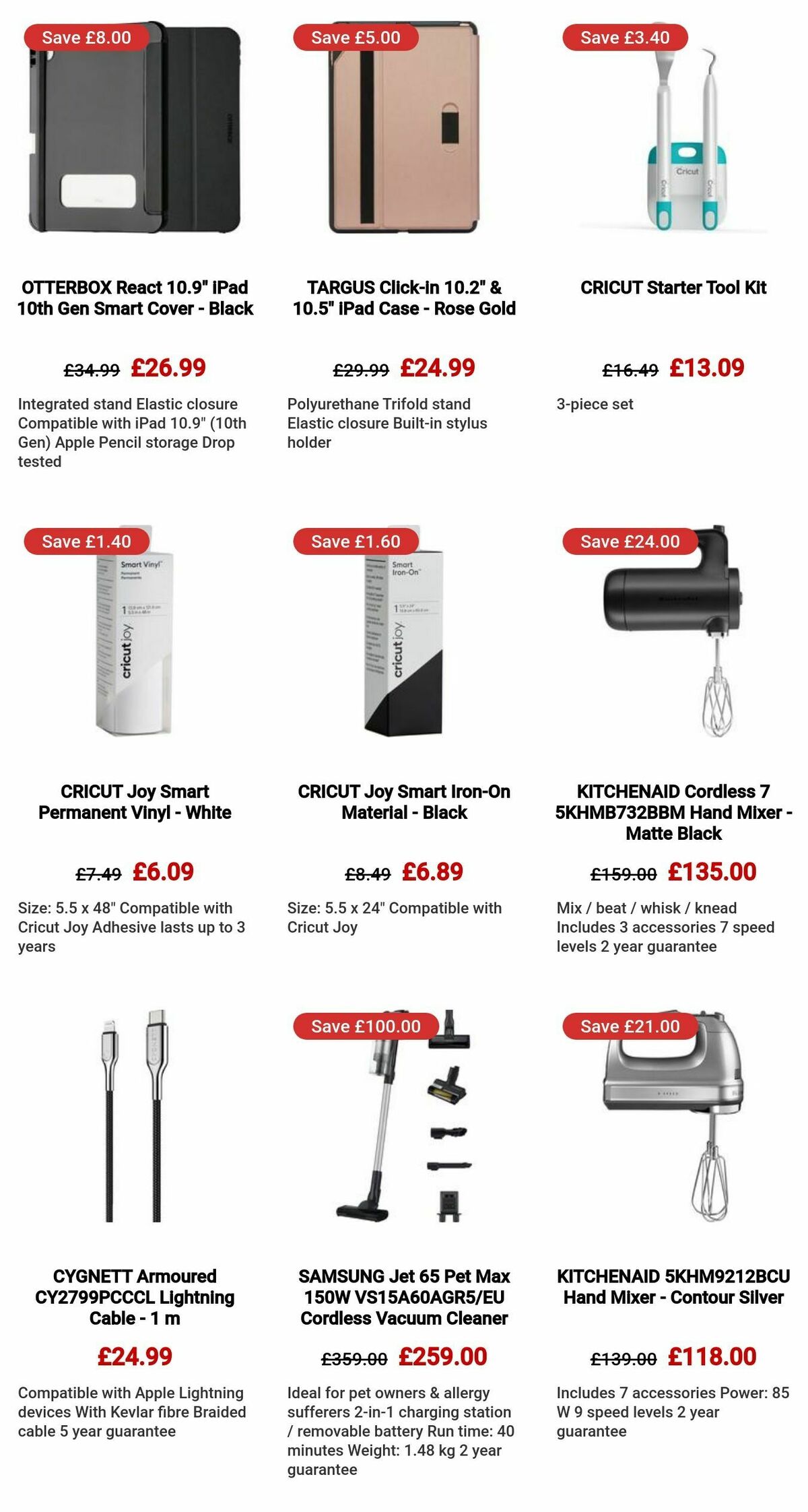 Currys Offers from 18 January