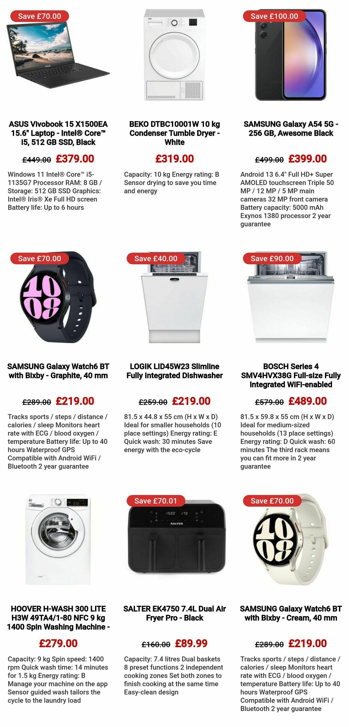 Currys Offers from 18 January