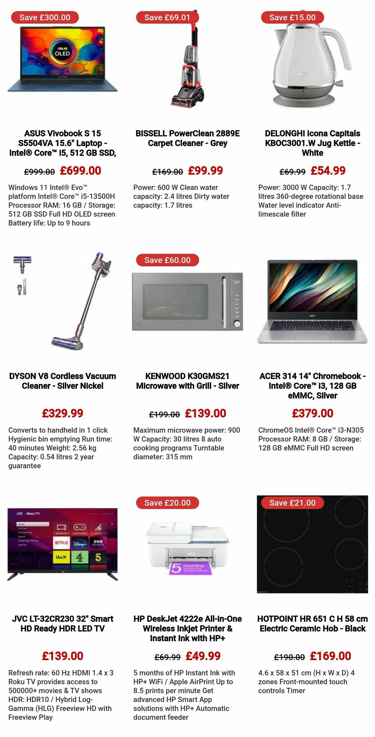 Currys Offers from 18 January