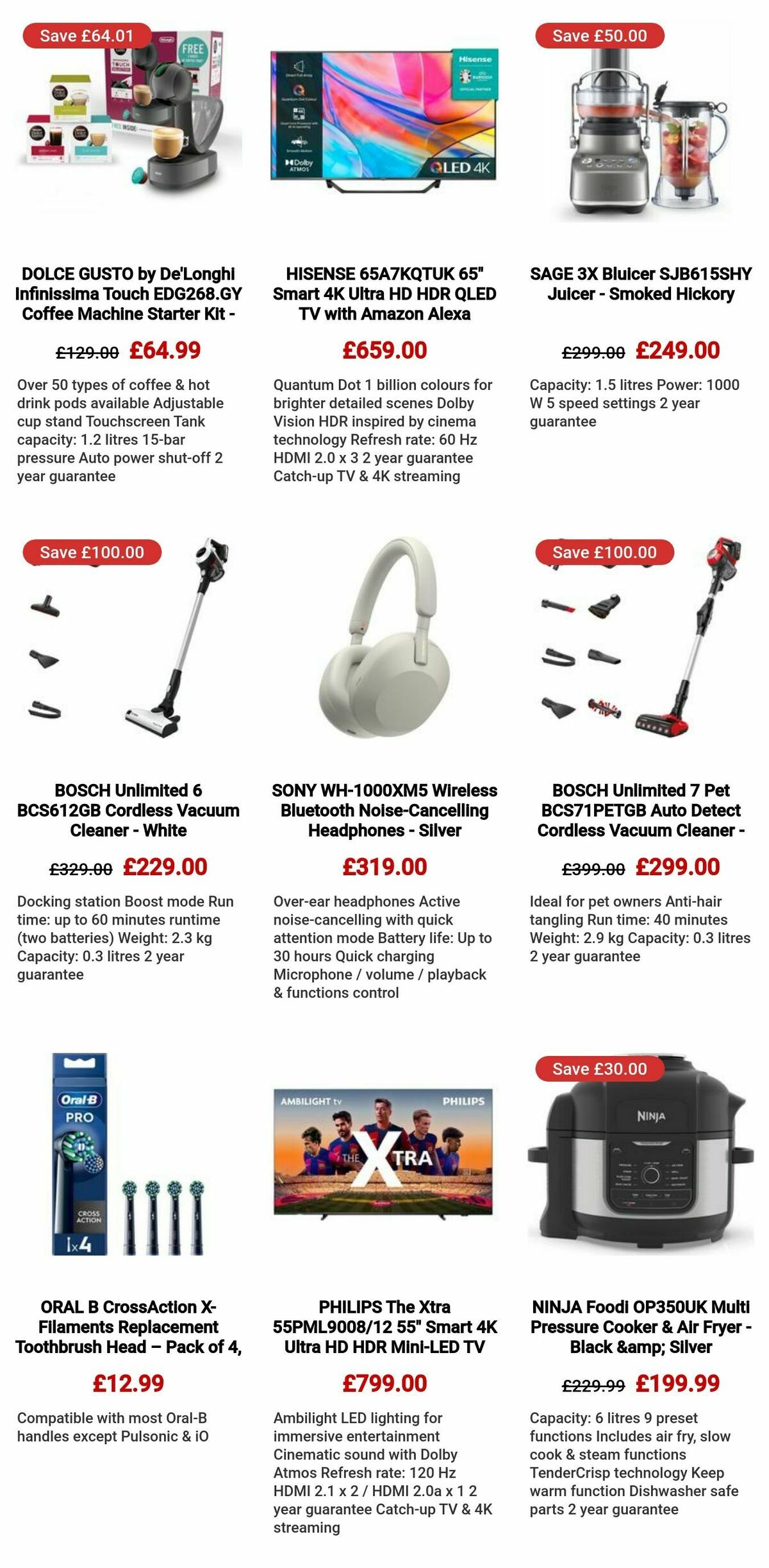 Currys Offers from 1 February