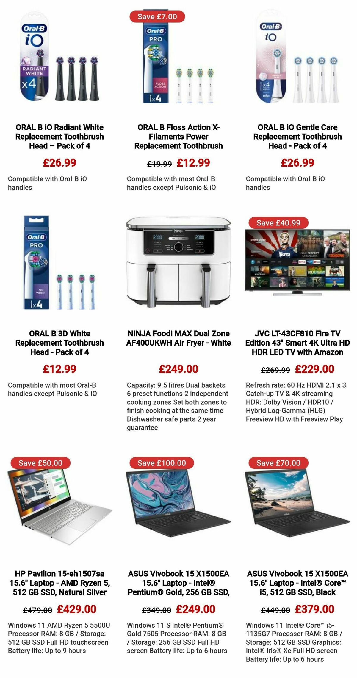 Currys Offers from 1 February