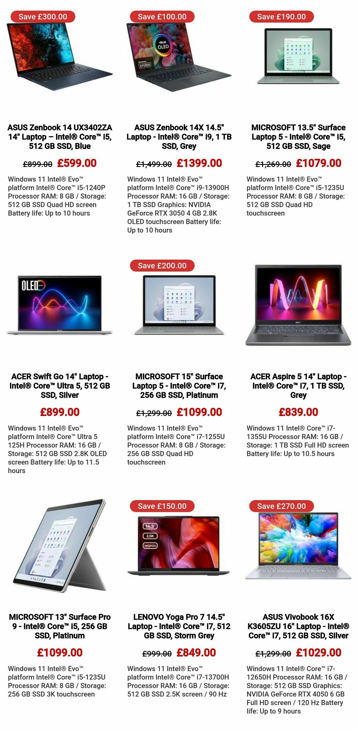 Currys Offers from 15 February