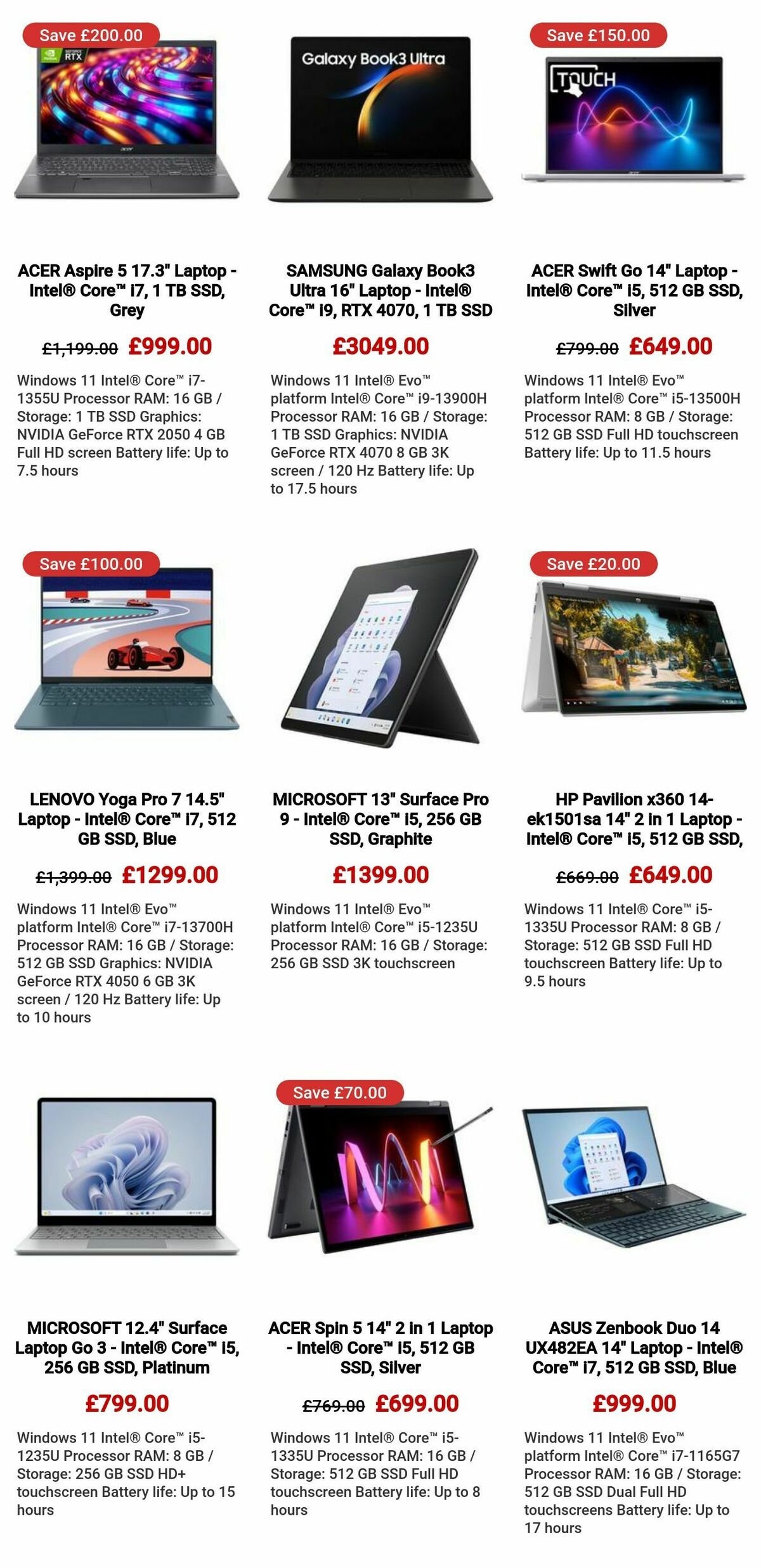 Currys Offers from 15 February