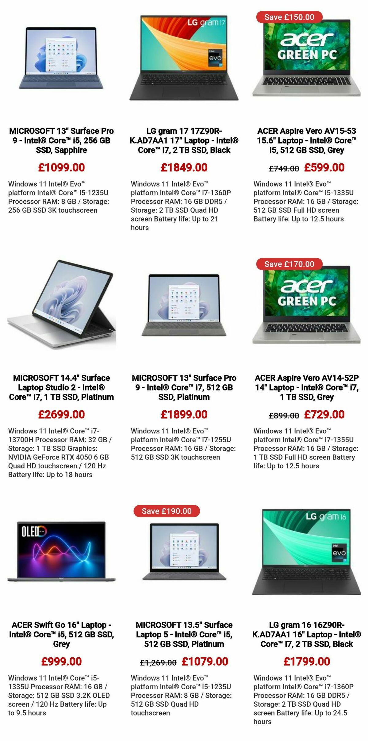 Currys Offers from 15 February