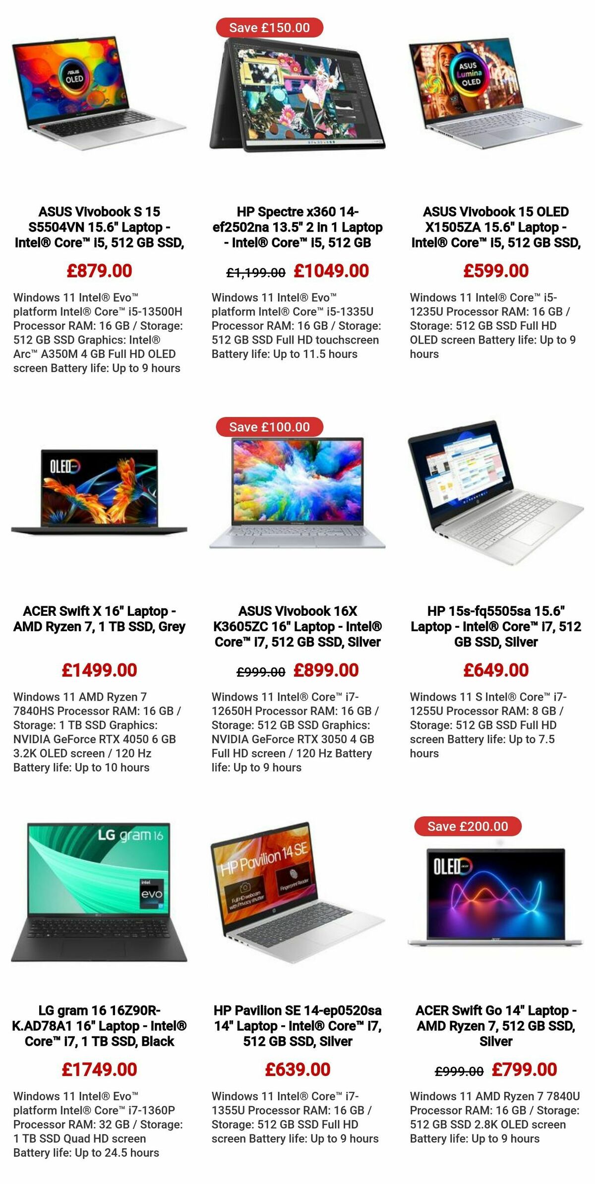 Currys Offers from 15 February