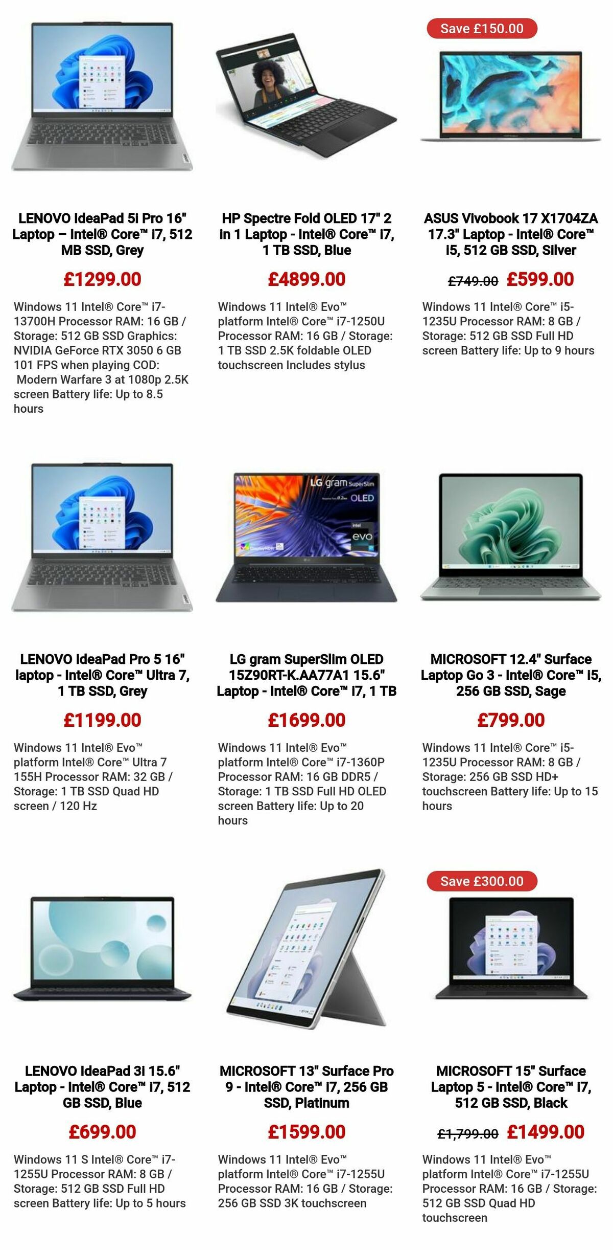 Currys Offers from 15 February