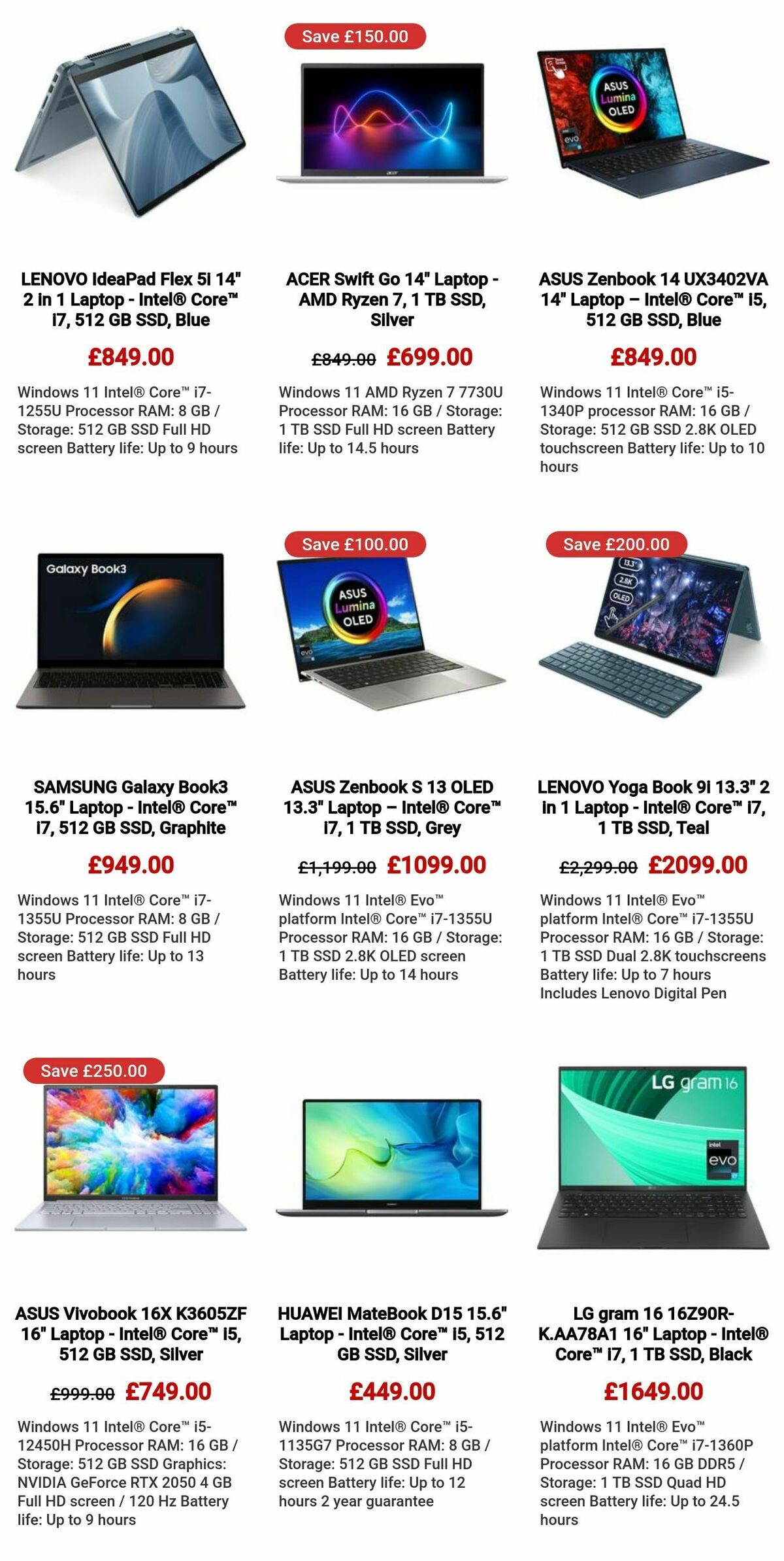 Currys Offers from 15 February