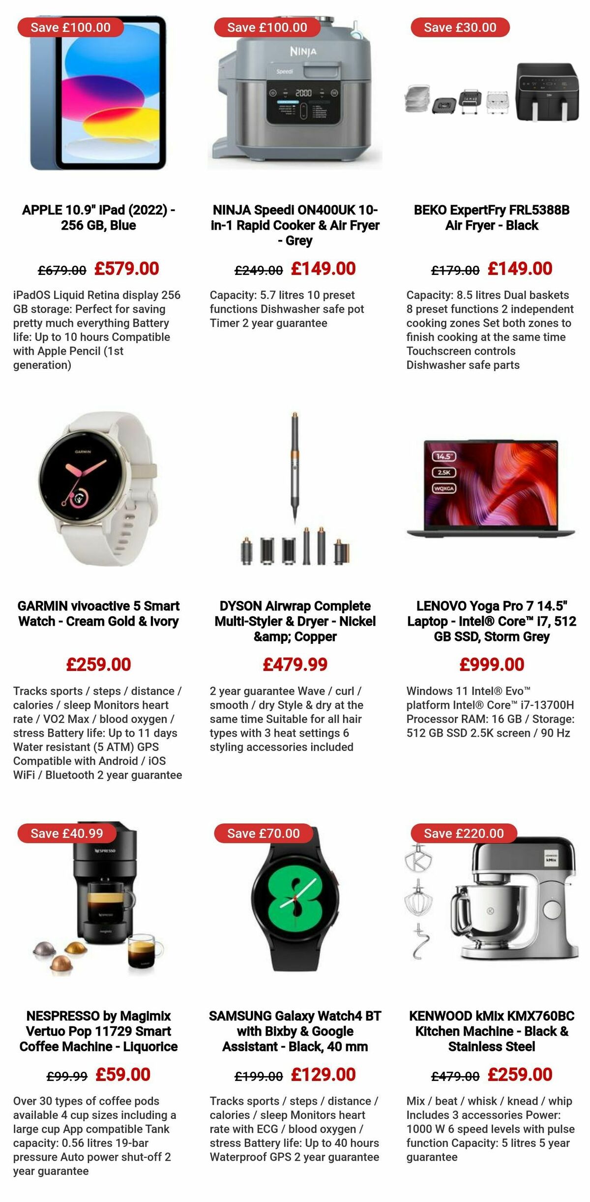 Currys Offers from 29 February