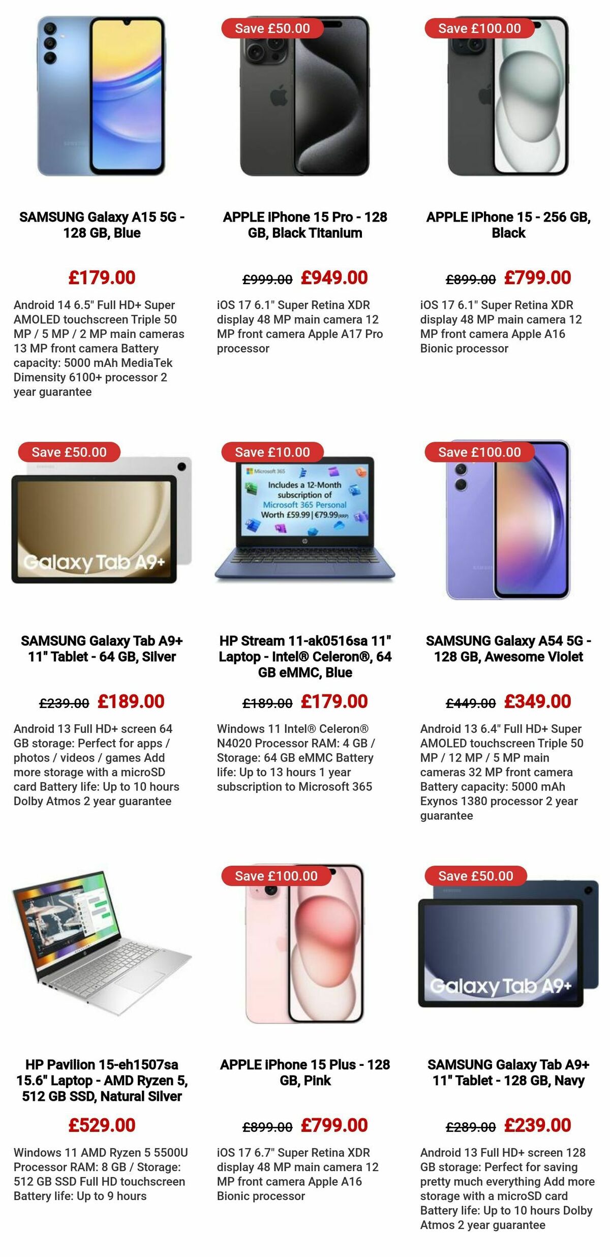 Currys Offers from 29 February