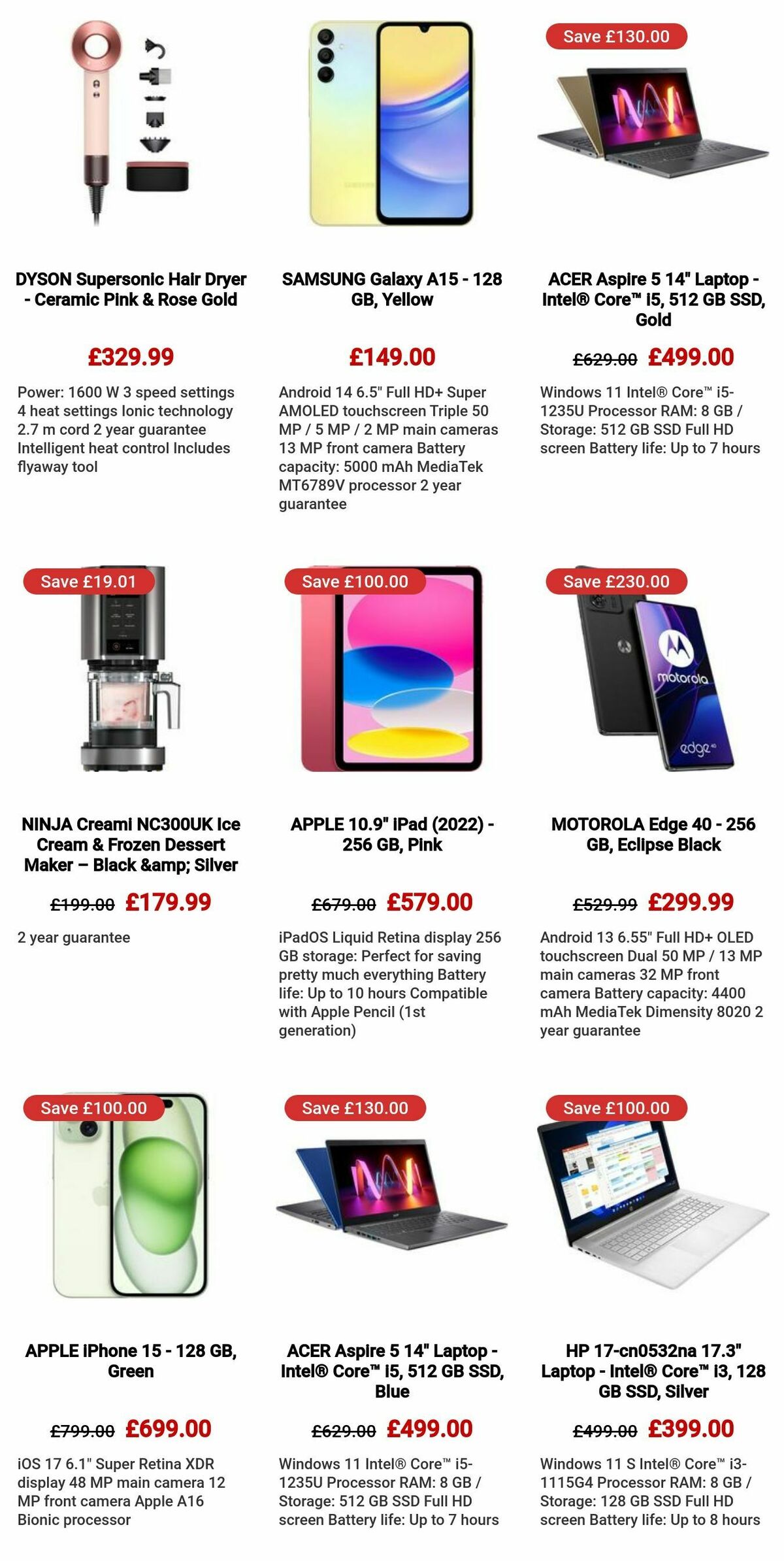 Currys Offers from 29 February