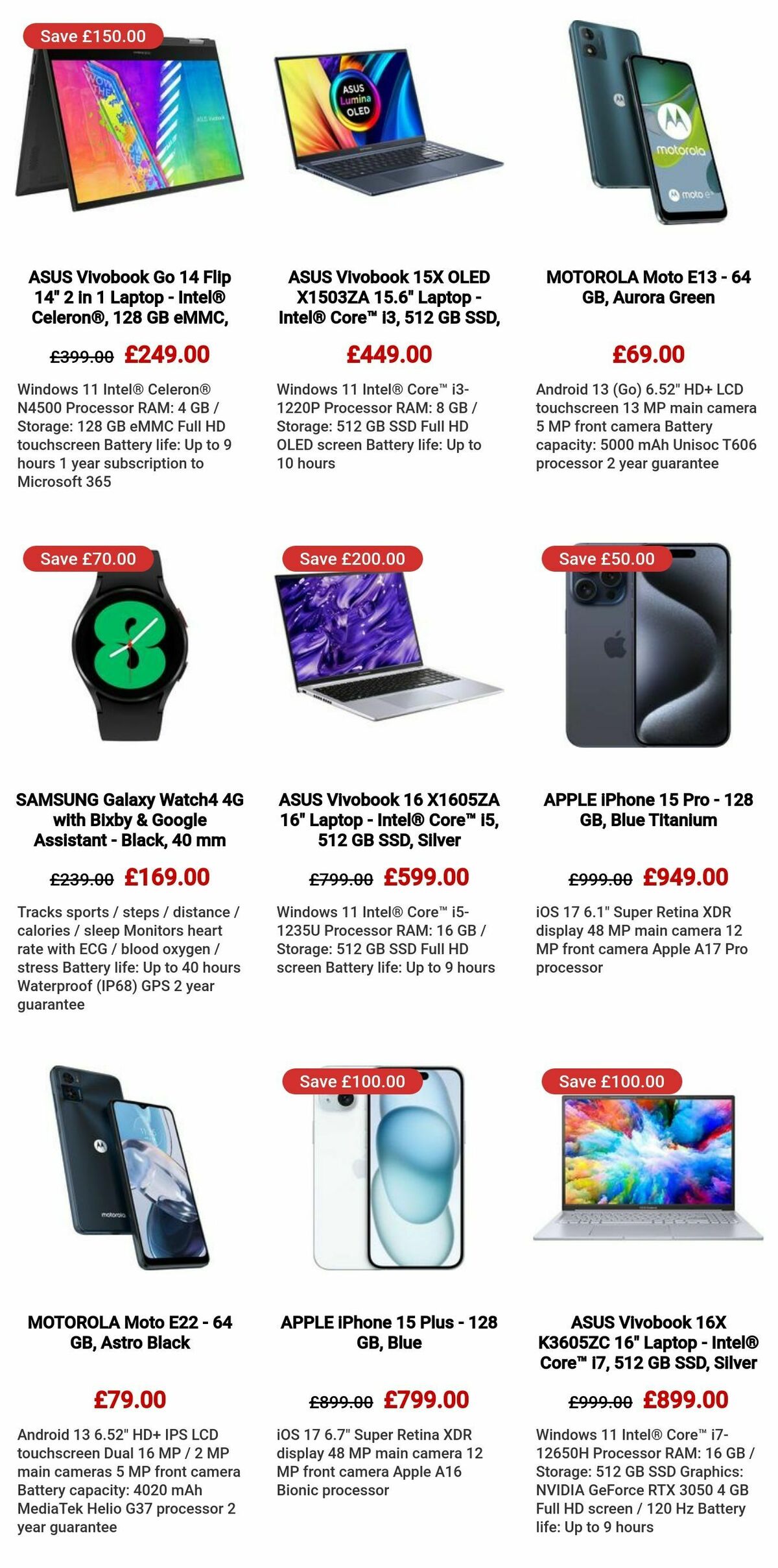 Currys Offers from 29 February