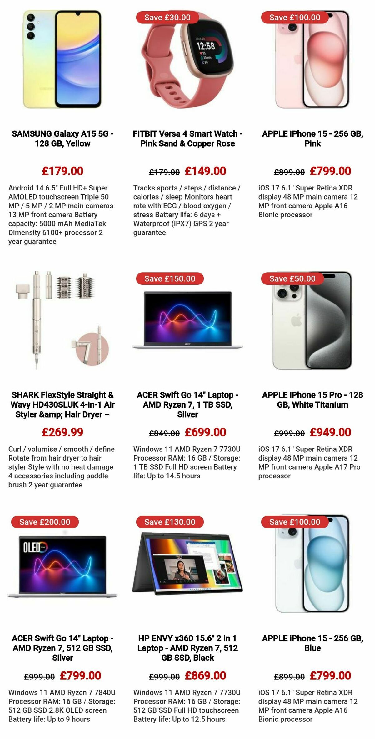 Currys Offers from 29 February