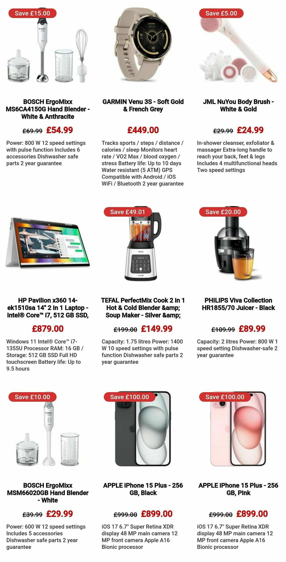 Currys Offers from 29 February