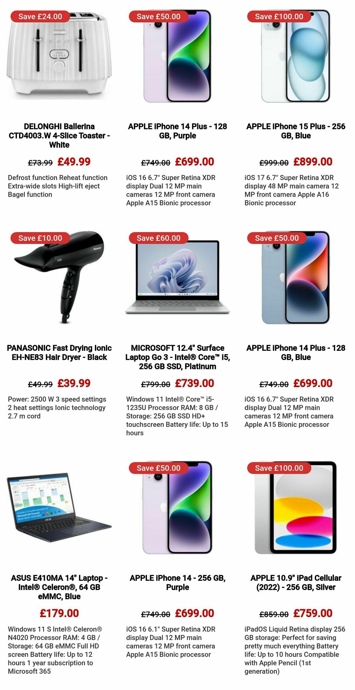 Currys Offers from 29 February