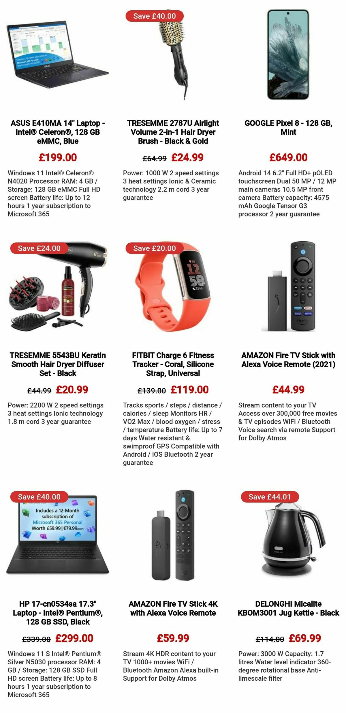 Currys Offers from 29 February