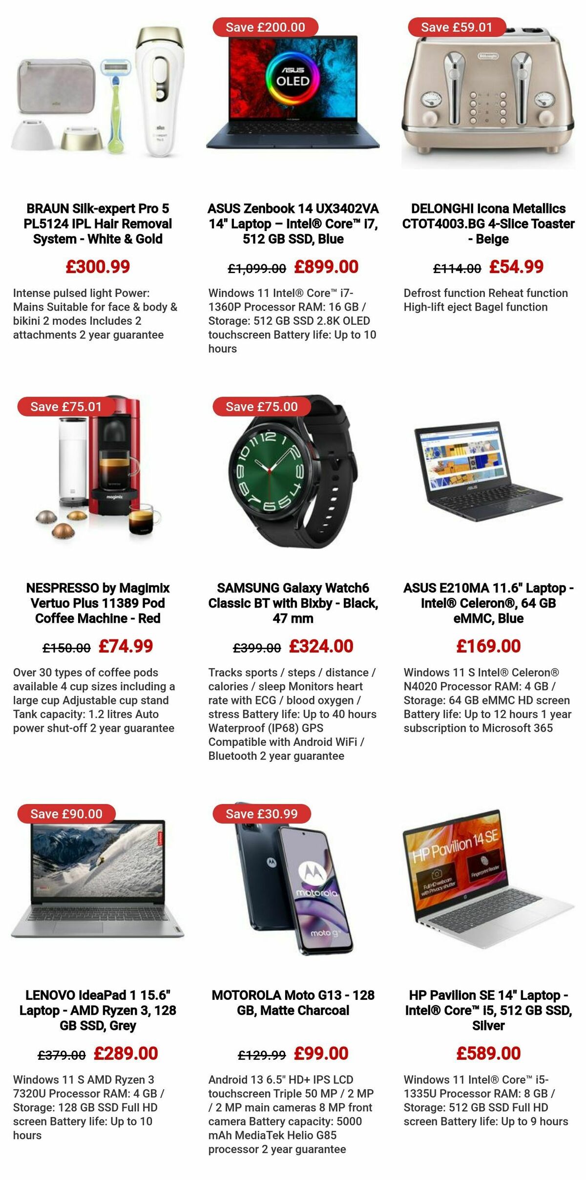 Currys Offers from 29 February