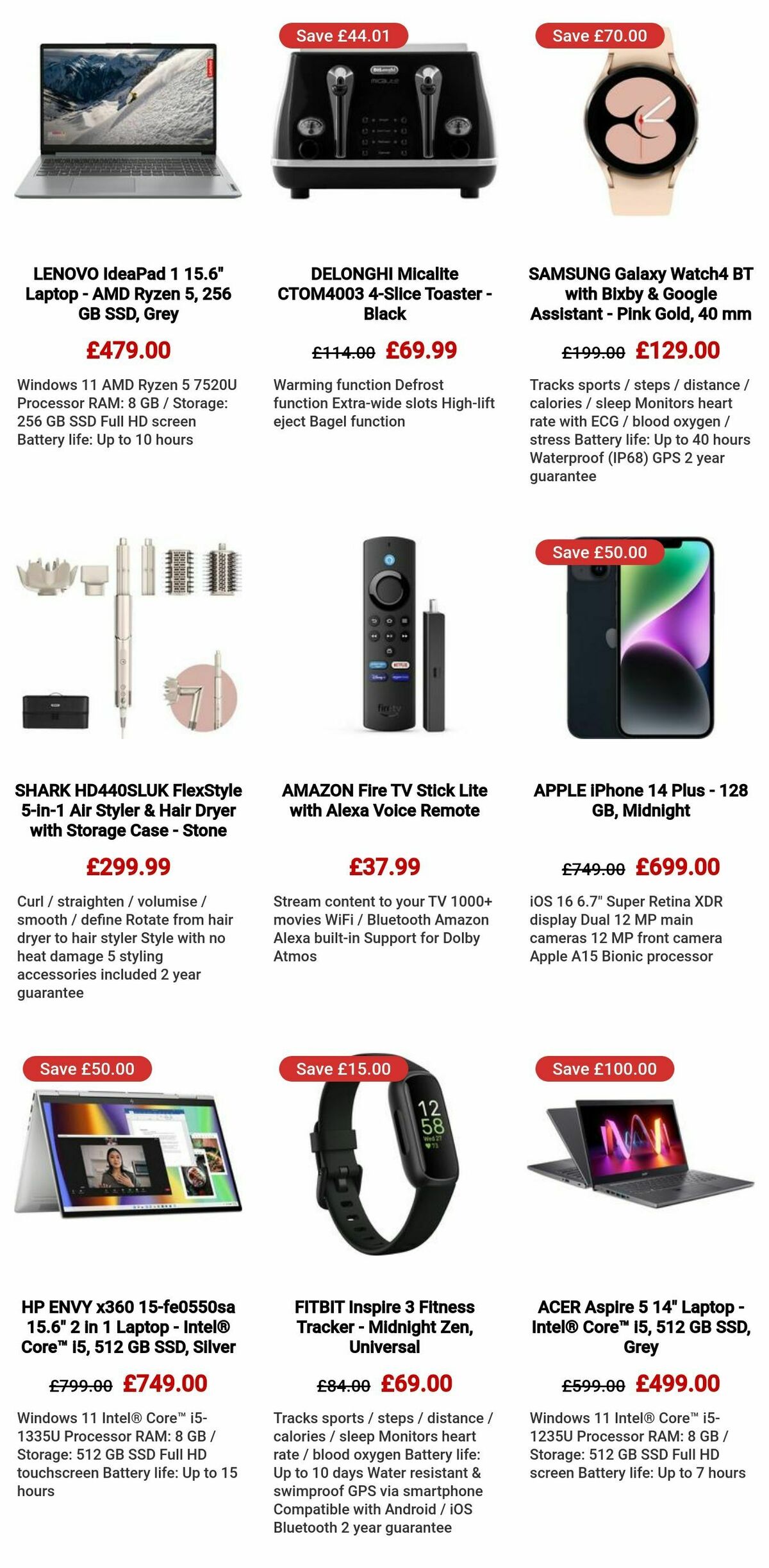 Currys Offers from 29 February