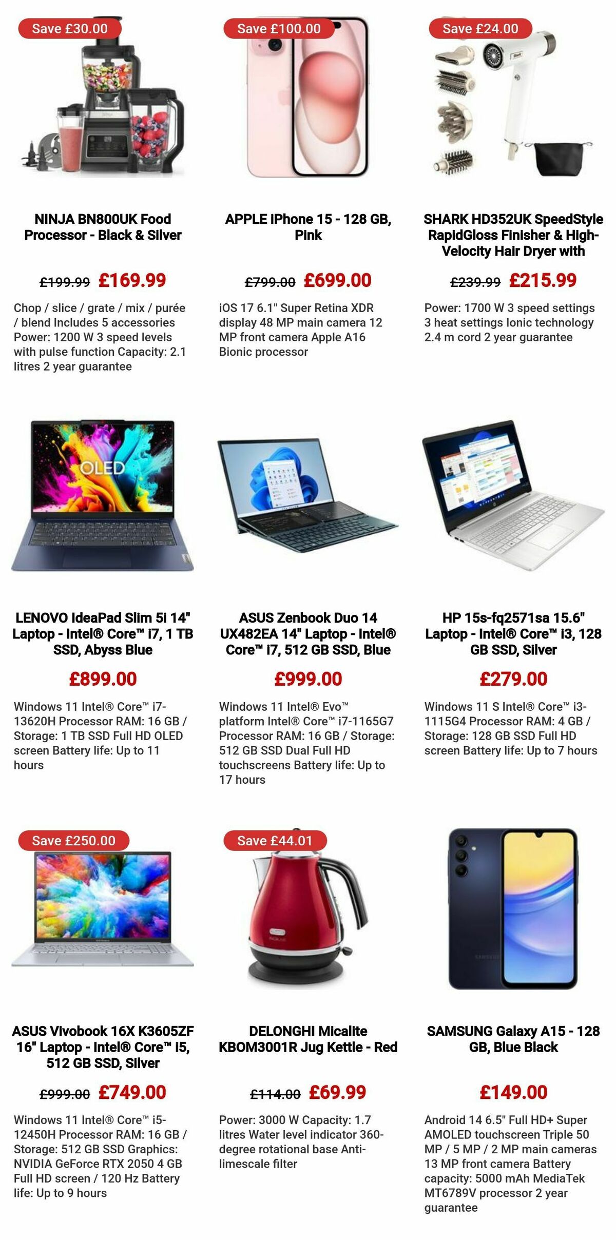 Currys Offers from 29 February