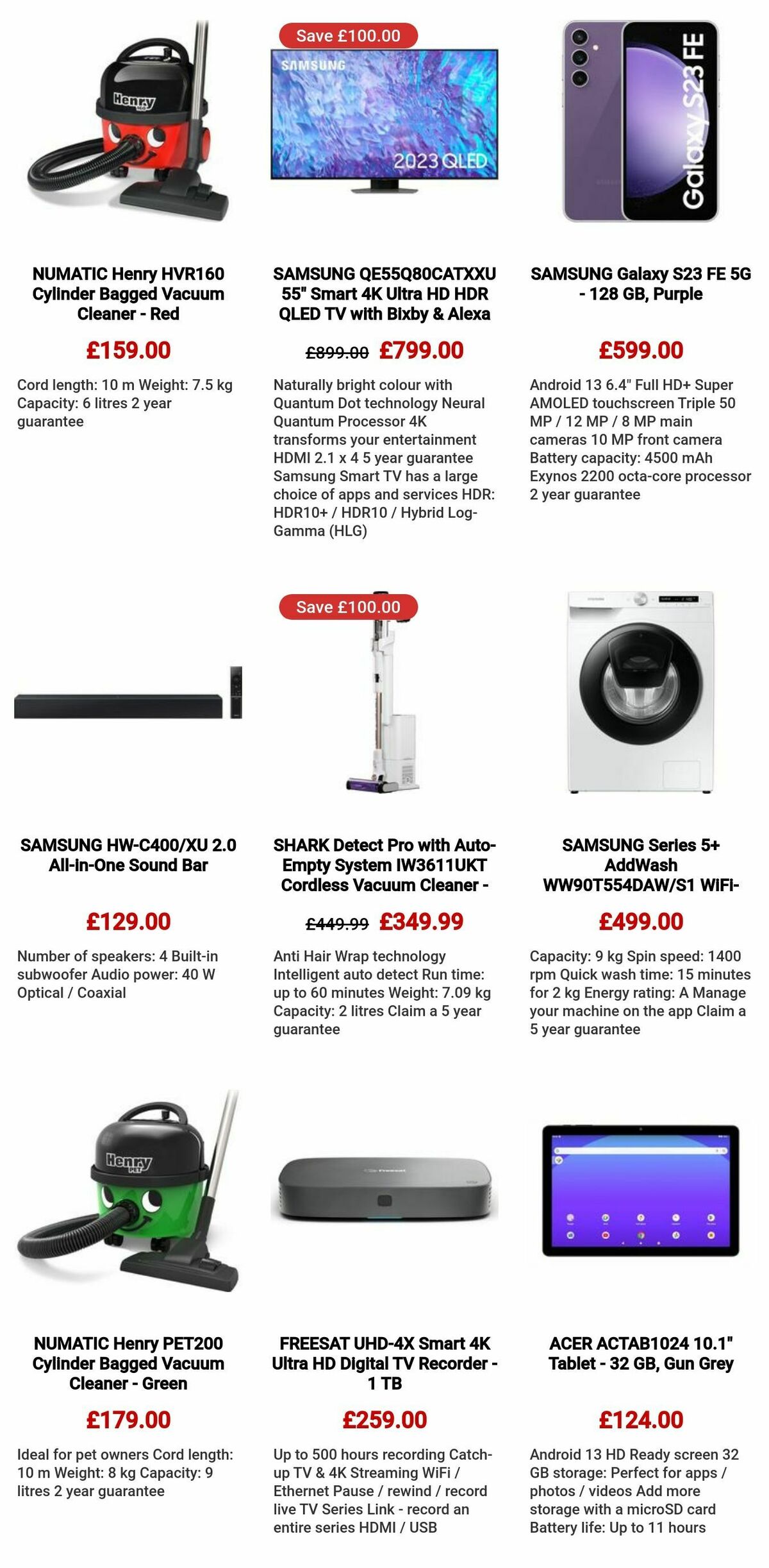 Currys Offers from 7 March