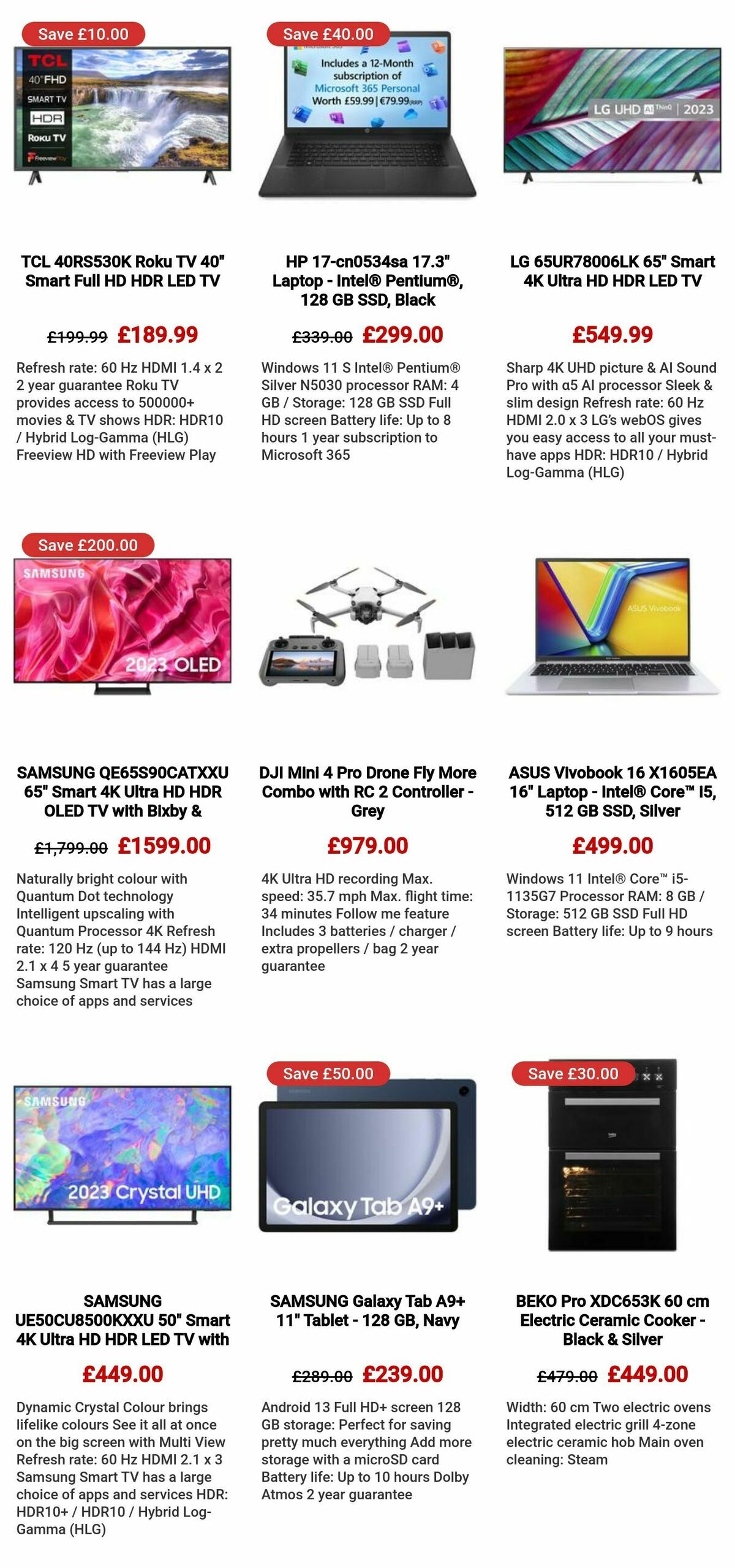 Currys Offers from 7 March