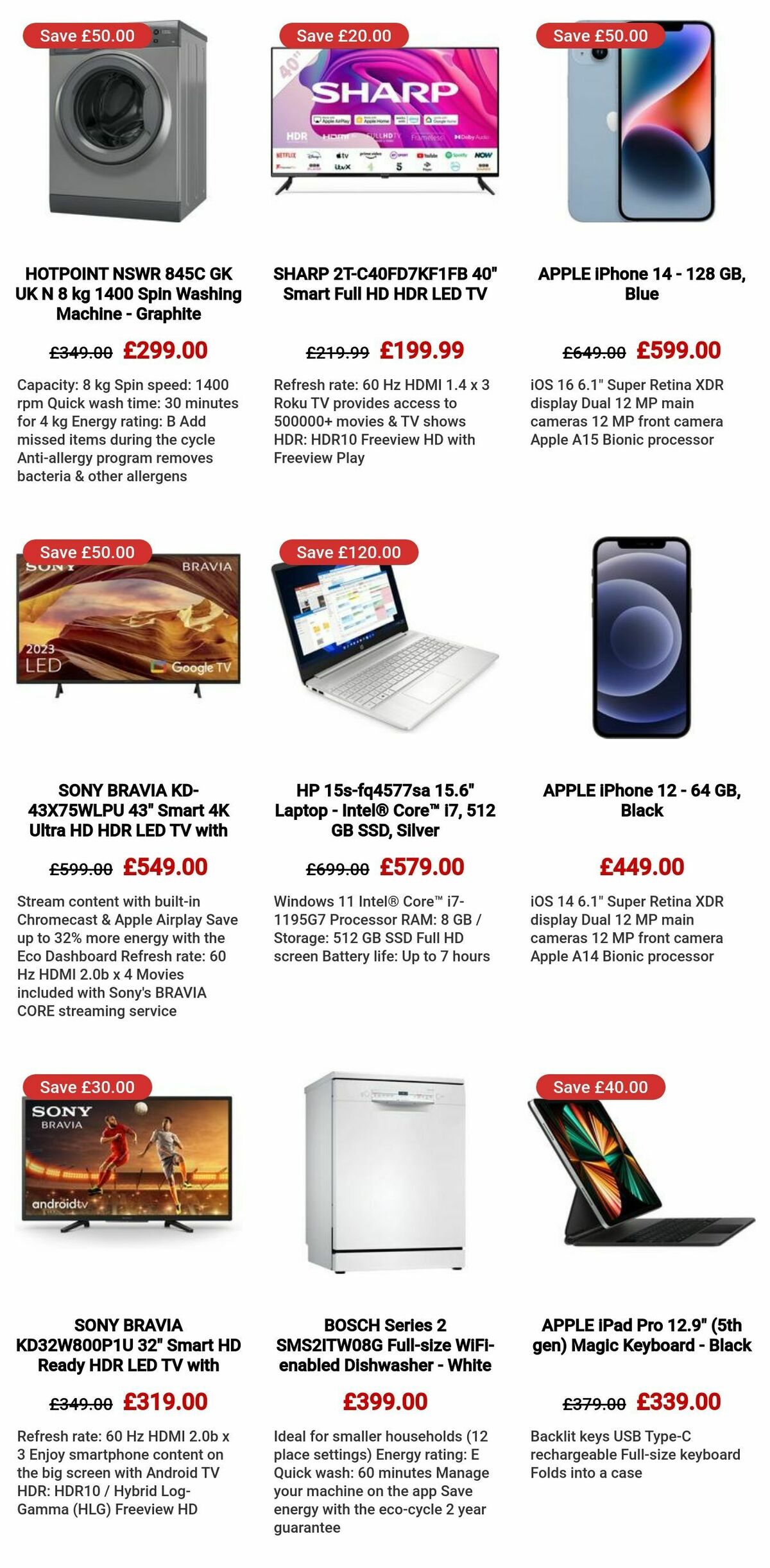 Currys Offers from 7 March