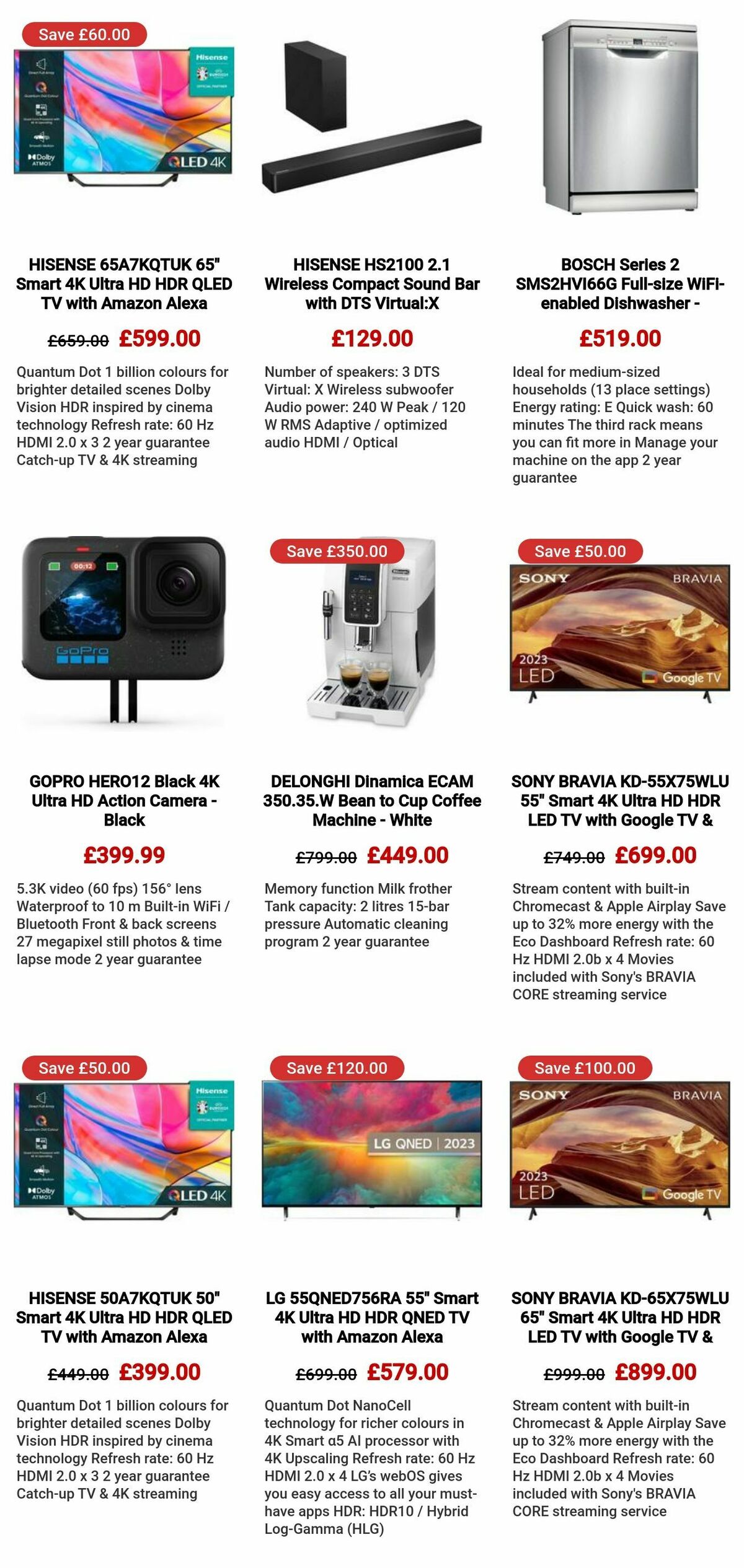 Currys Offers from 7 March