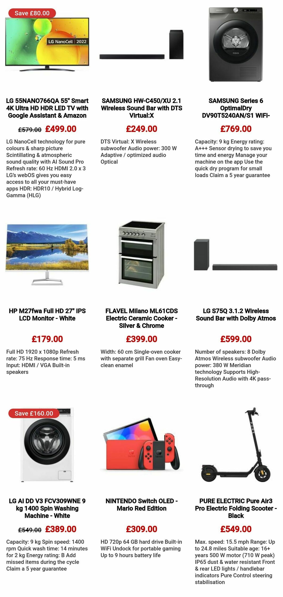 Currys Offers from 7 March