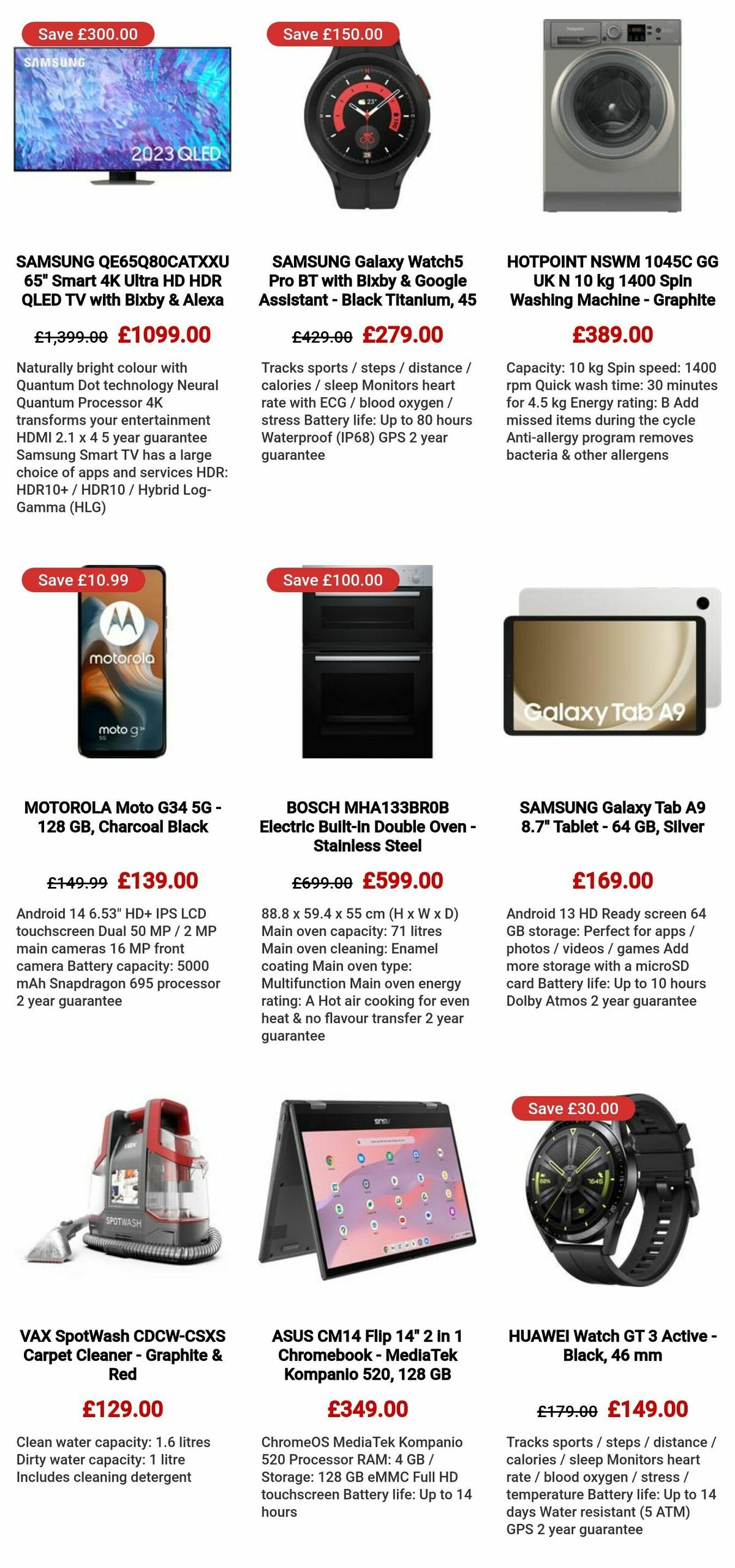 Currys Offers from 7 March